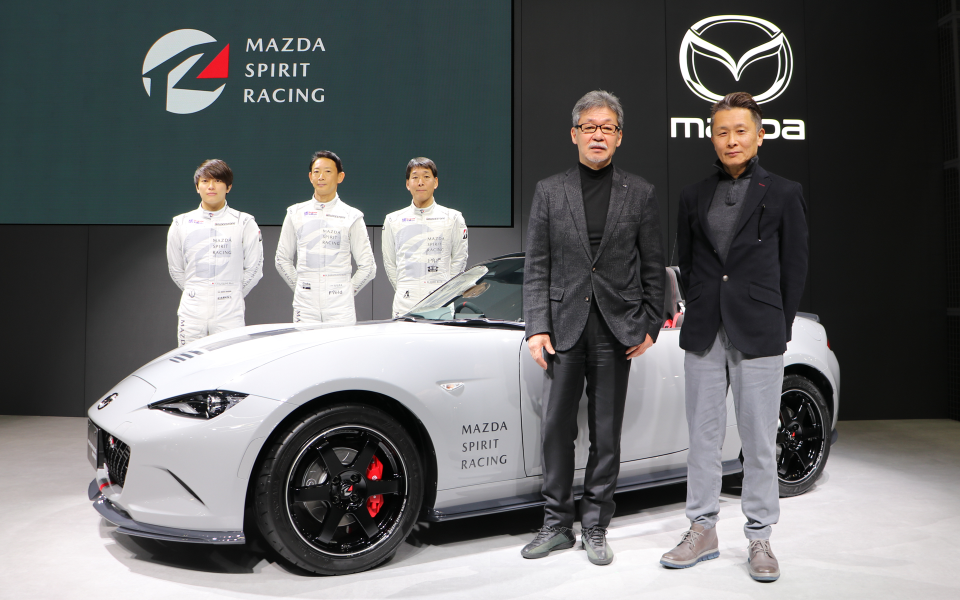 MAZDA SPIRIT RACINGに関するトークショーが実施された