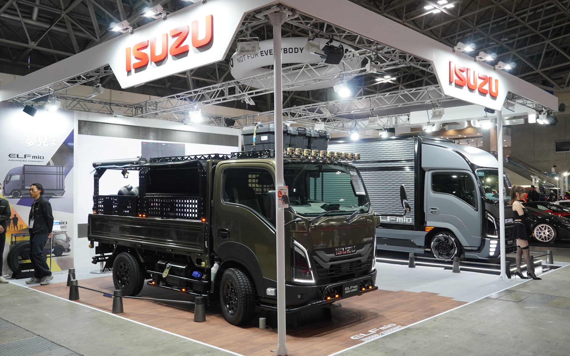 いすゞA＆Sのブース