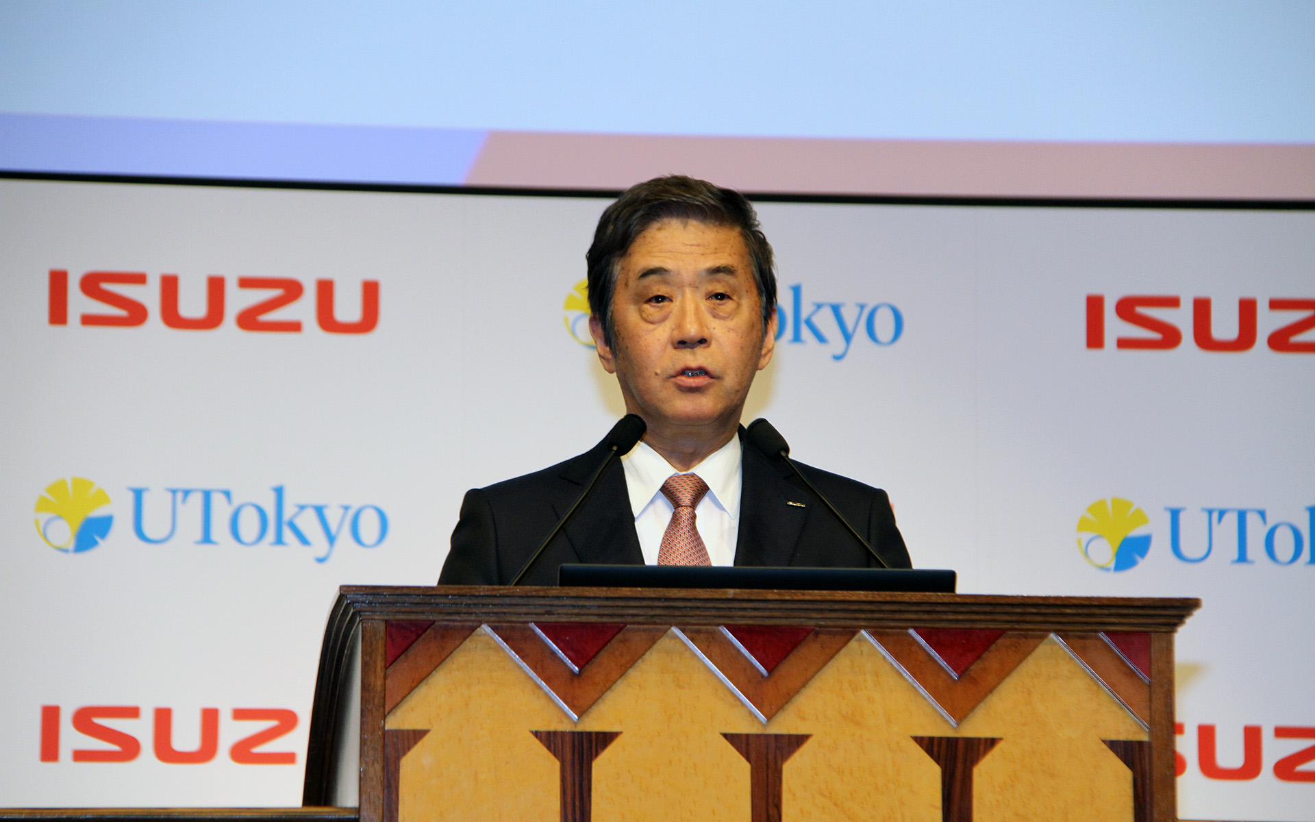 いすゞ自動車株式会社 代表取締役 取締役会長 CEO 片山正則氏