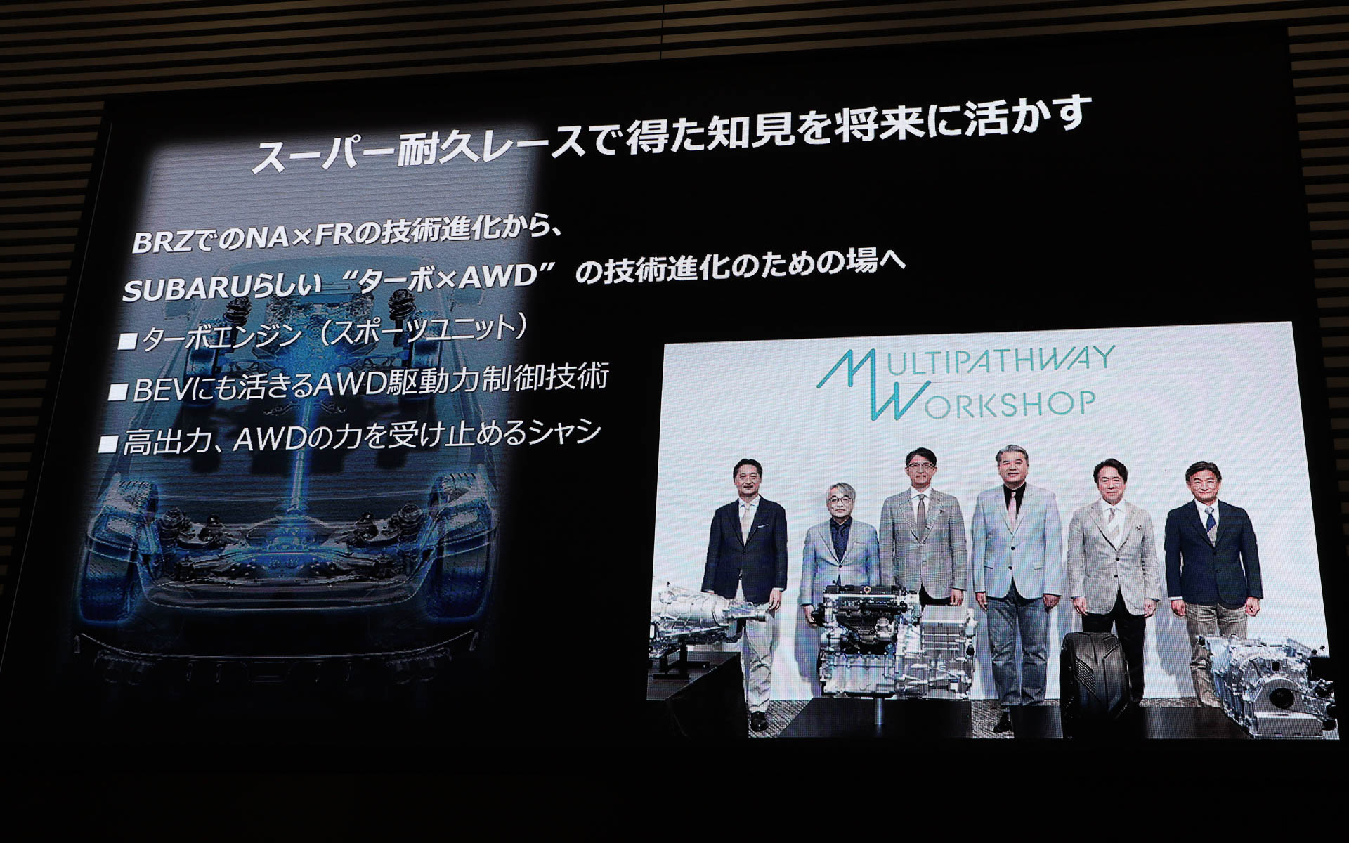 スーパー耐久で得た知見