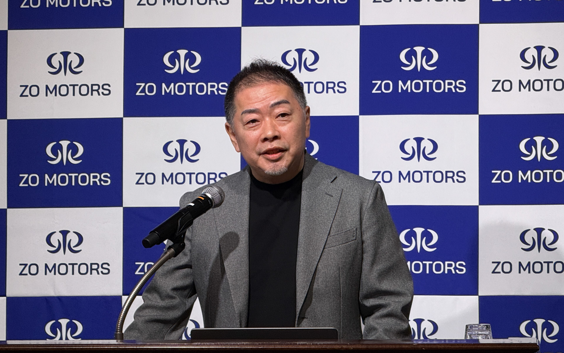 ZO MOTORS（ゾウモーターズ）株式会社 代表執行役社長の花田晋作氏