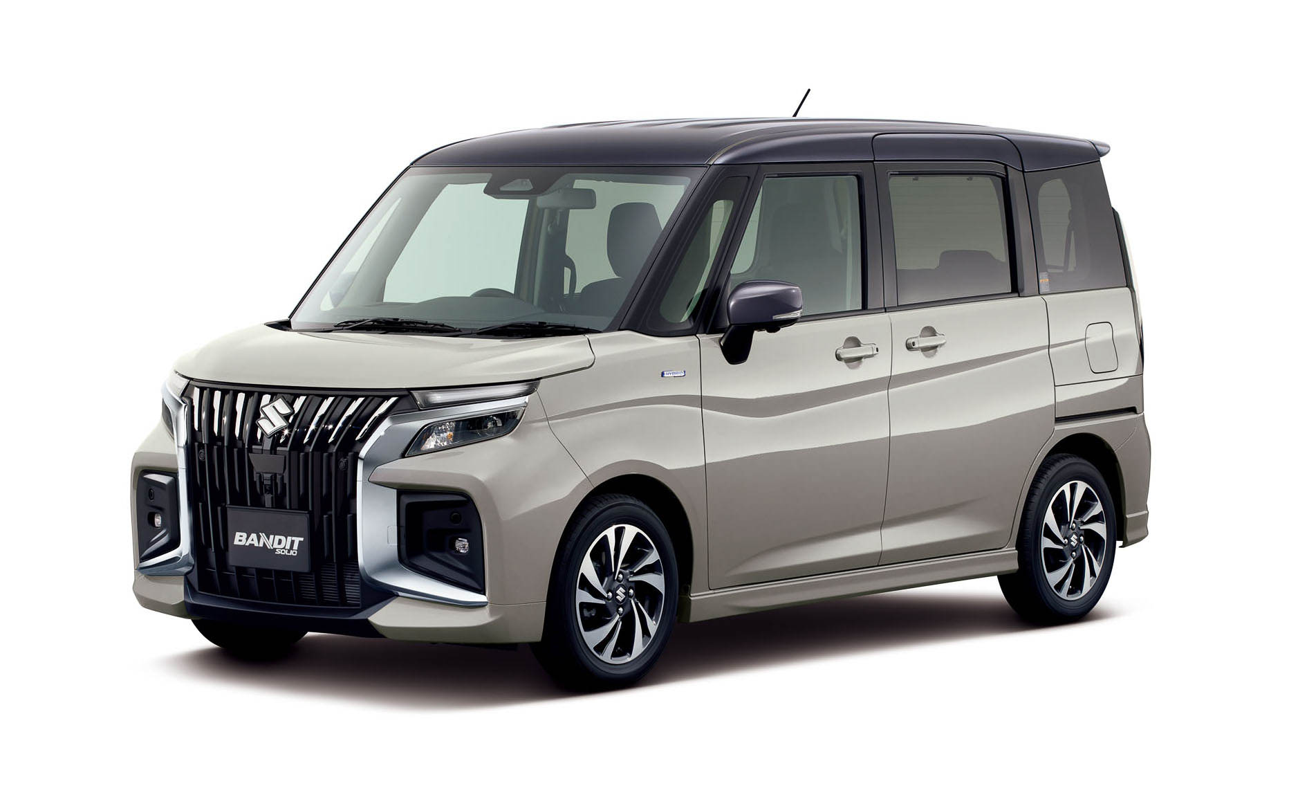 ソリオ バンディット HYBRID MV（キャラバンアイボリーパールメタリック ガンメタリック2トーンルーフ）