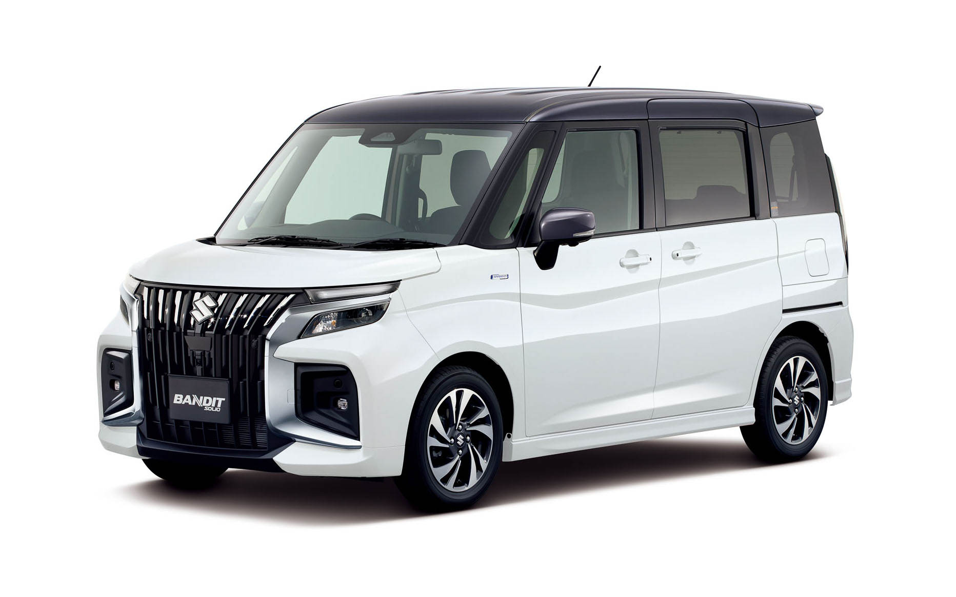 ソリオ バンディット HYBRID MV（ピュアホワイトパール ガンメタリック2トーンルーフ）