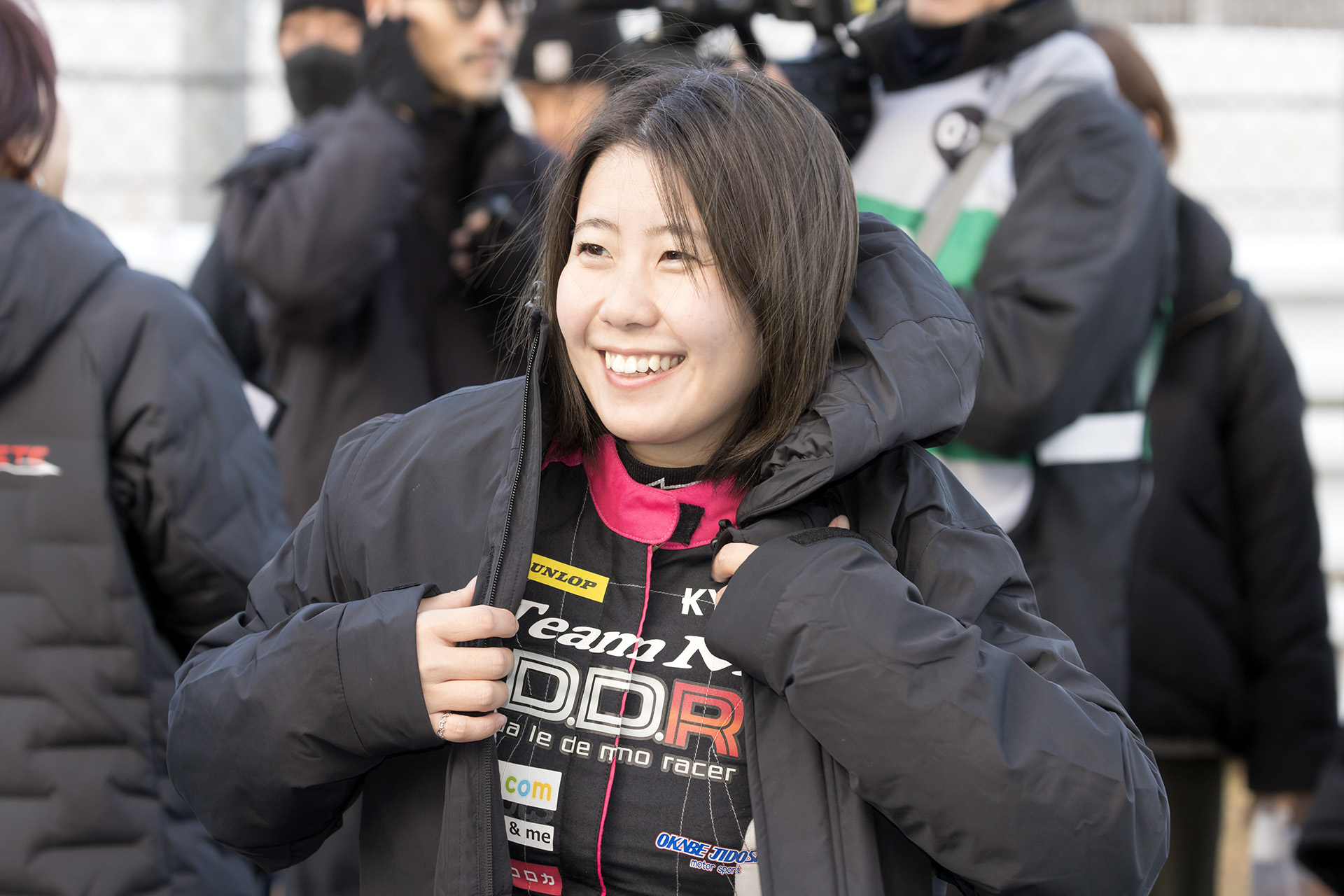 最終戦前のポイントリーダー17号車 Team M 岡部自動車 D.D.R. VITA 斎藤愛未選手