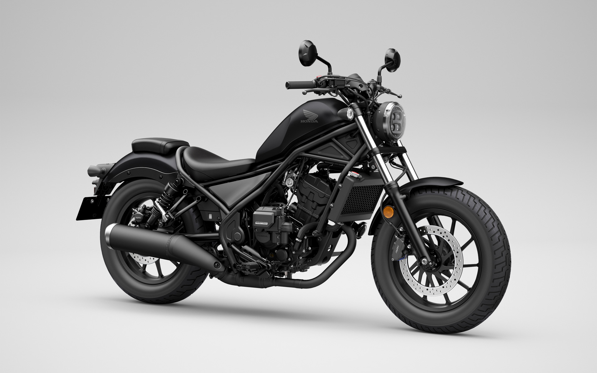 Rebel 250 E-Clutch（マットガンパウダーブラックメタリック