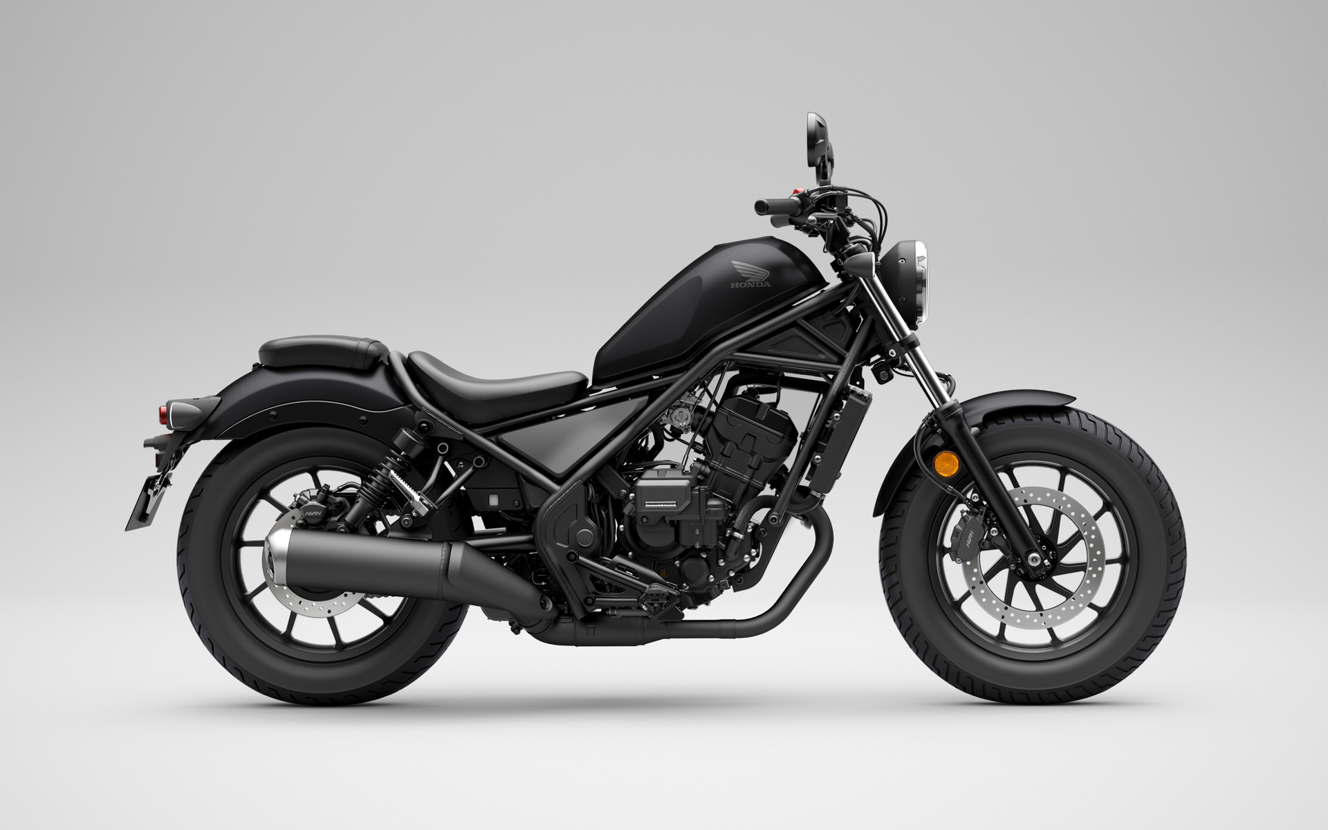 Rebel 250 E-Clutch（マットガンパウダーブラックメタリック