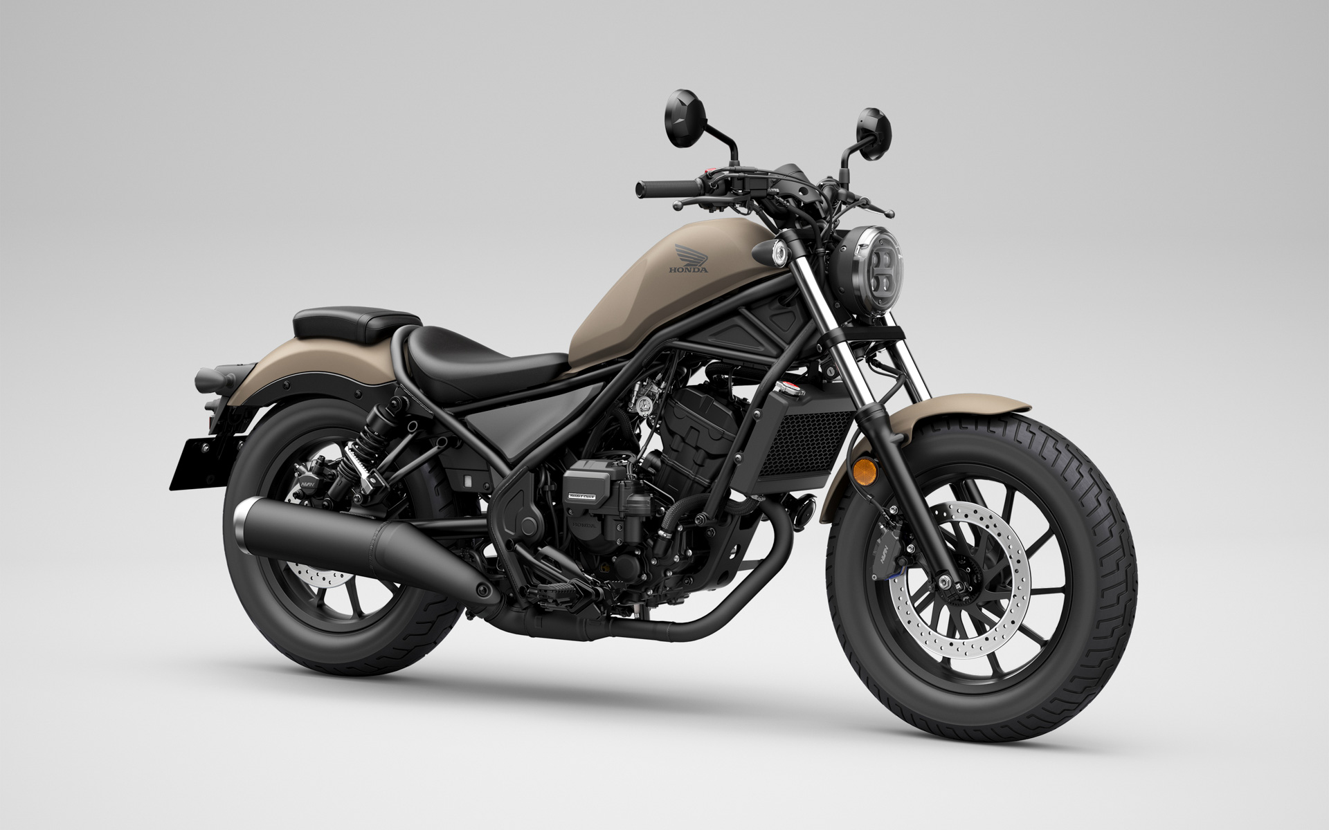 Rebel 250 E-Clutch（マットフレスコブラウン）