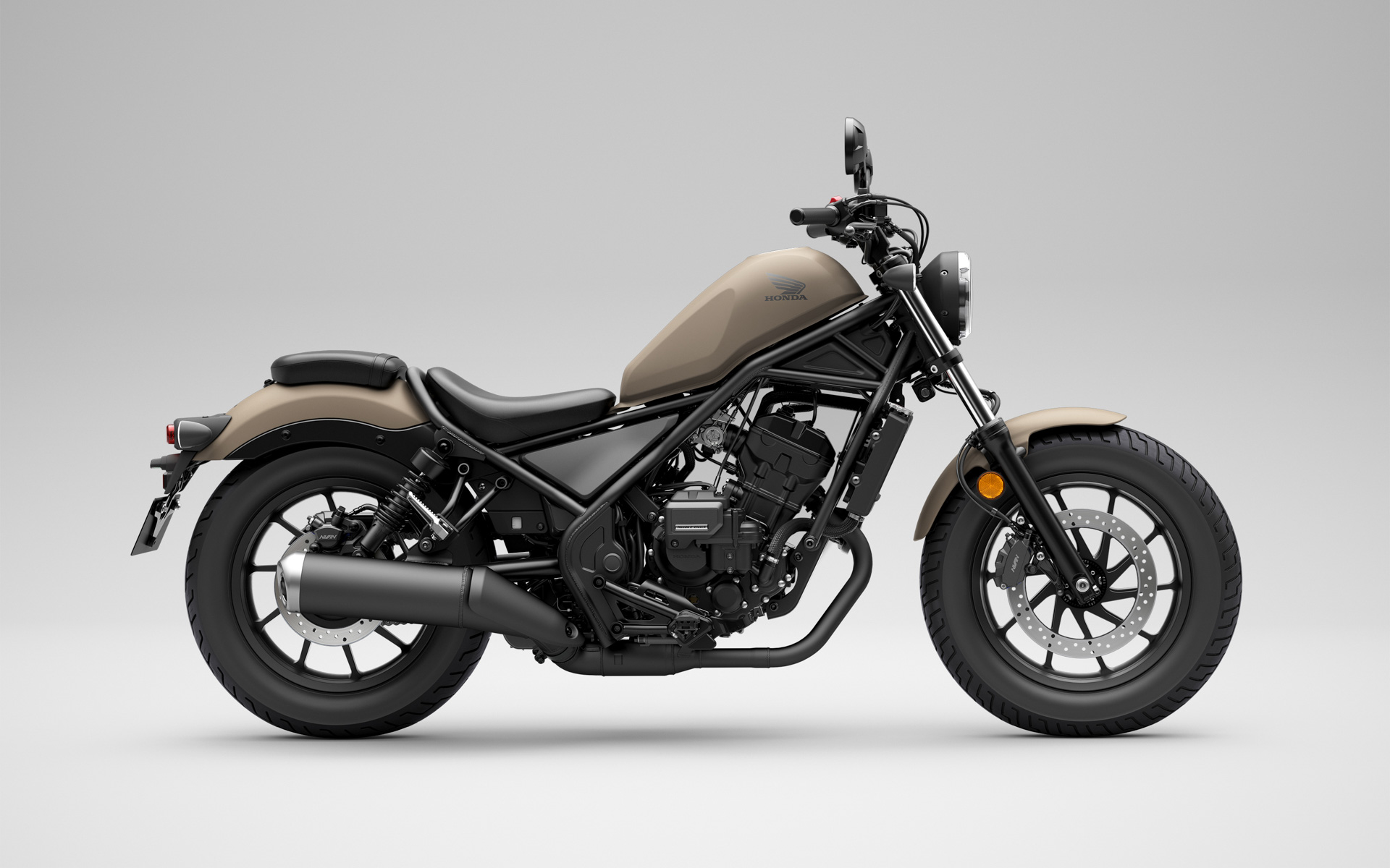 Rebel 250 E-Clutch（マットフレスコブラウン）