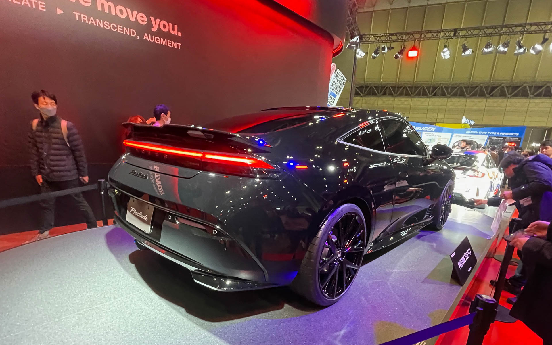 プレリュード。いよいよ市販間近かな？　シビックベースでワイドボディの数少ないクーペ