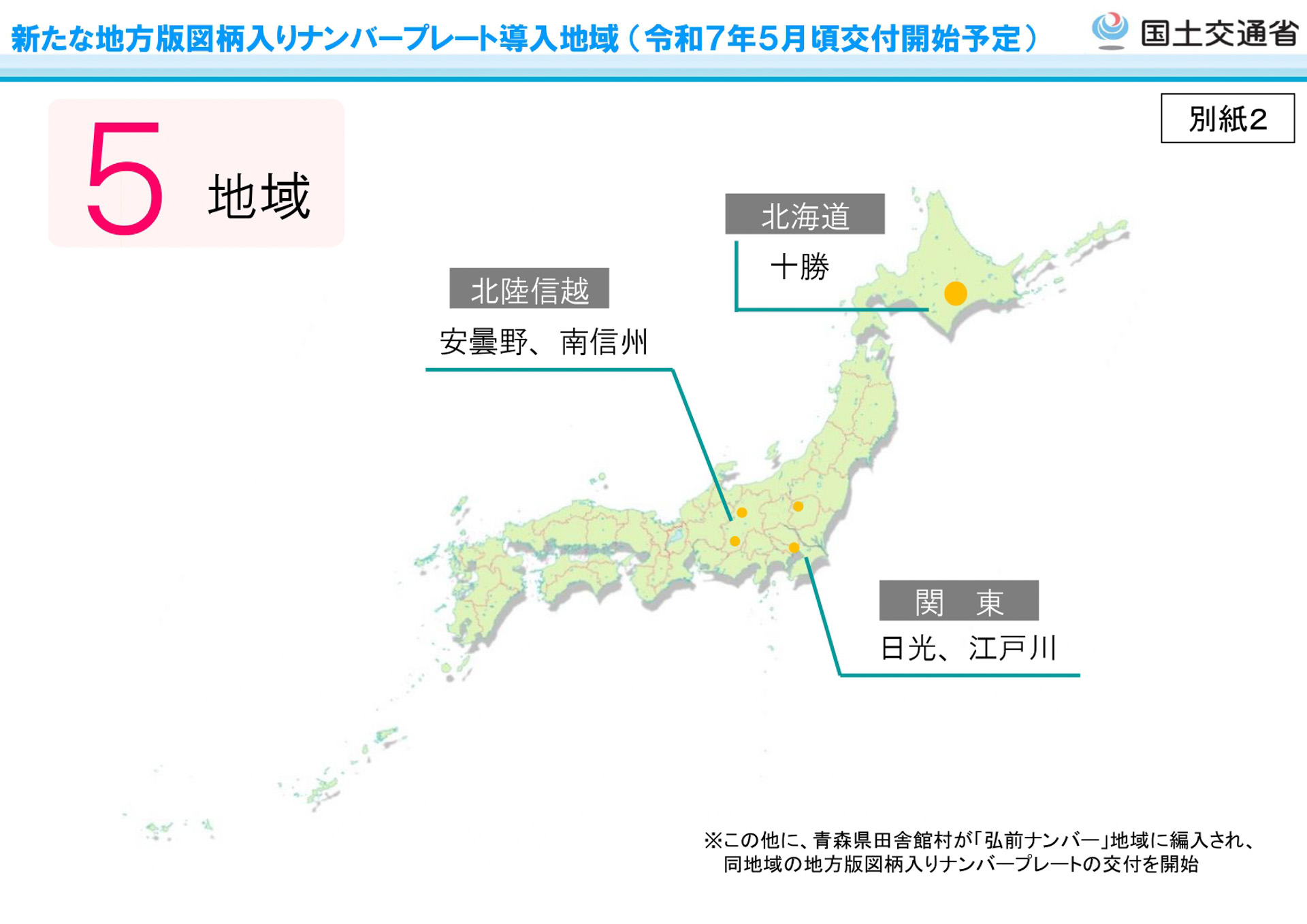 国土交通省の発表資料
