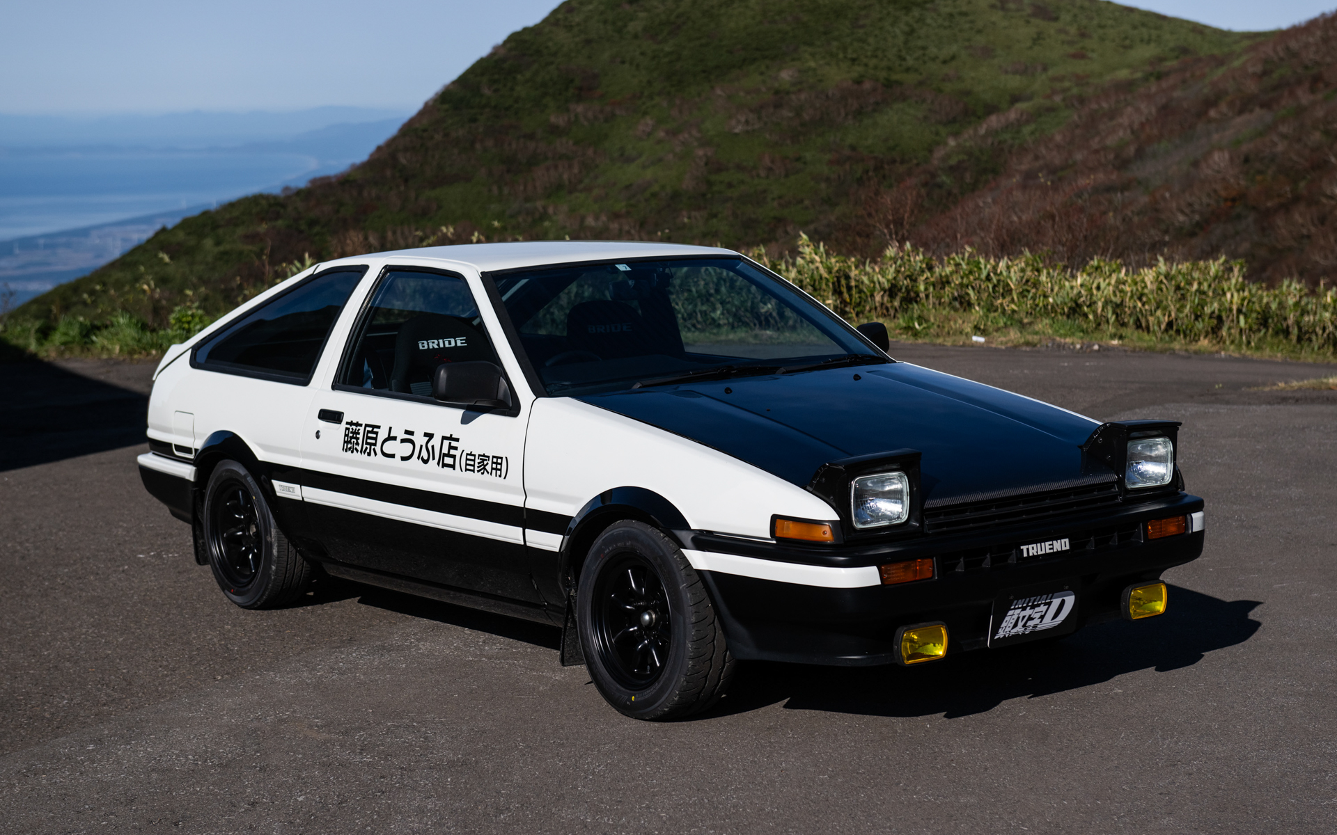 頭文字Dの主人公である藤原拓海が駆るトレノを再現