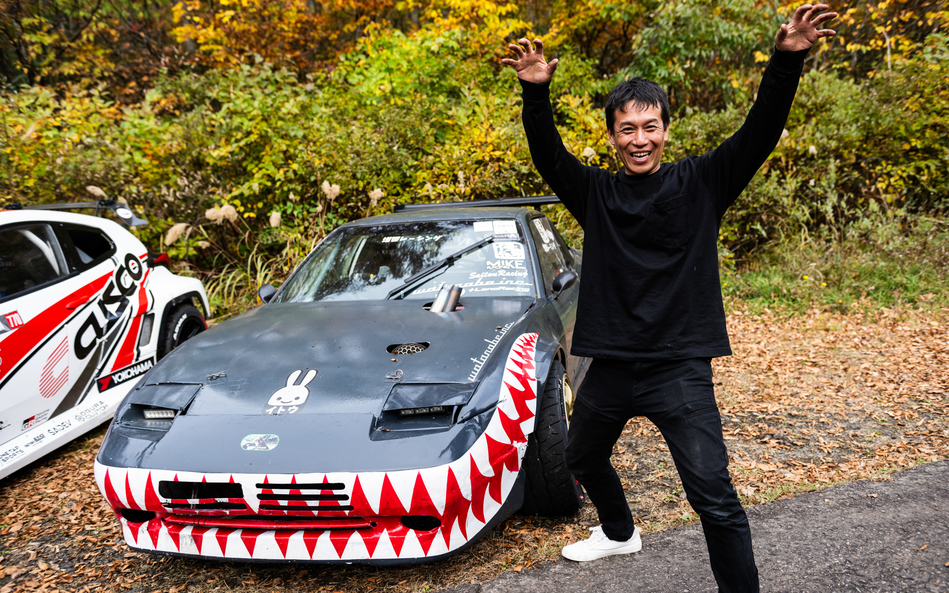 撮影中オフショット