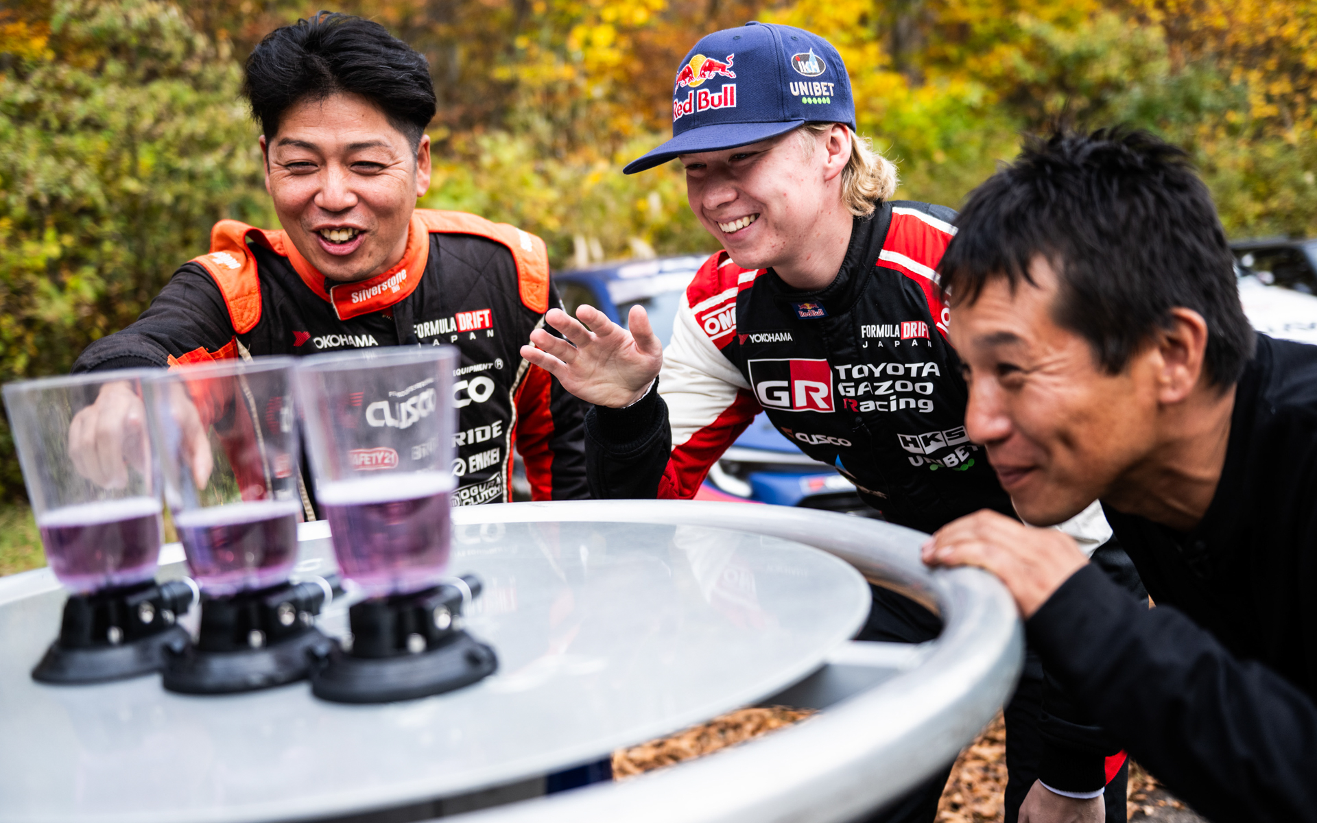 撮影中オフショット