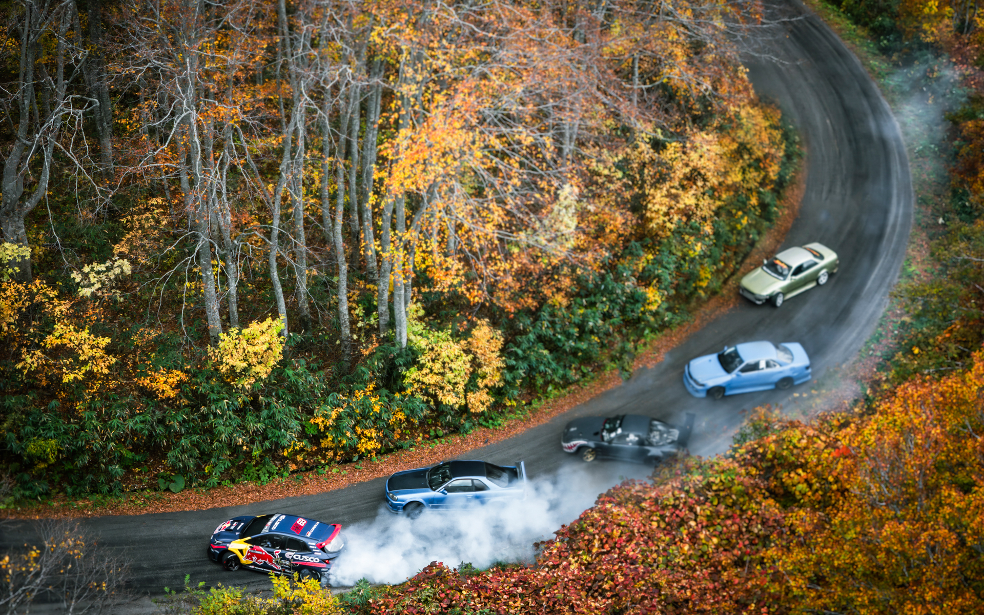 青森県弘前市にある岩木山の有料自動車道「津軽岩木スカイライン」で撮影