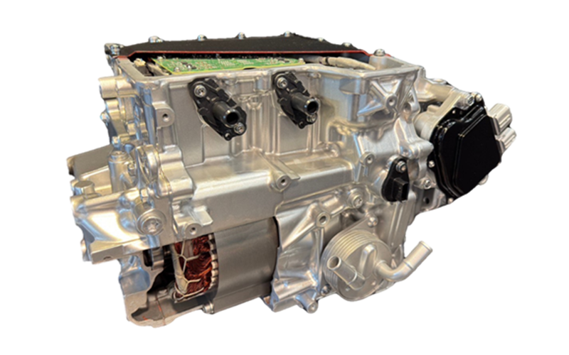 ブルーイーネクサスとアイシンとデンソーが共同開発したe VITARA向けの「eAxle」