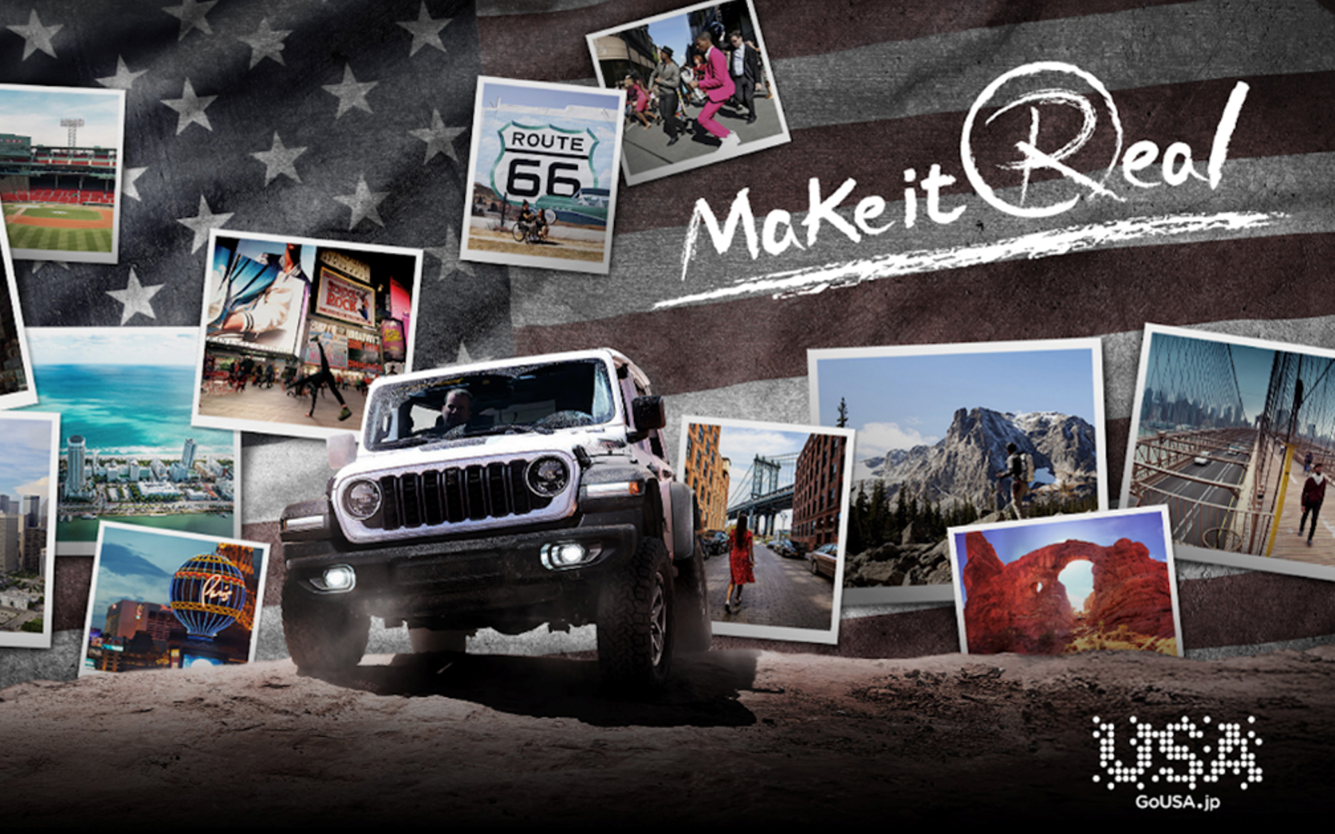 ジープが2025年のブランドキャンペーン「Make it Real」を始動した