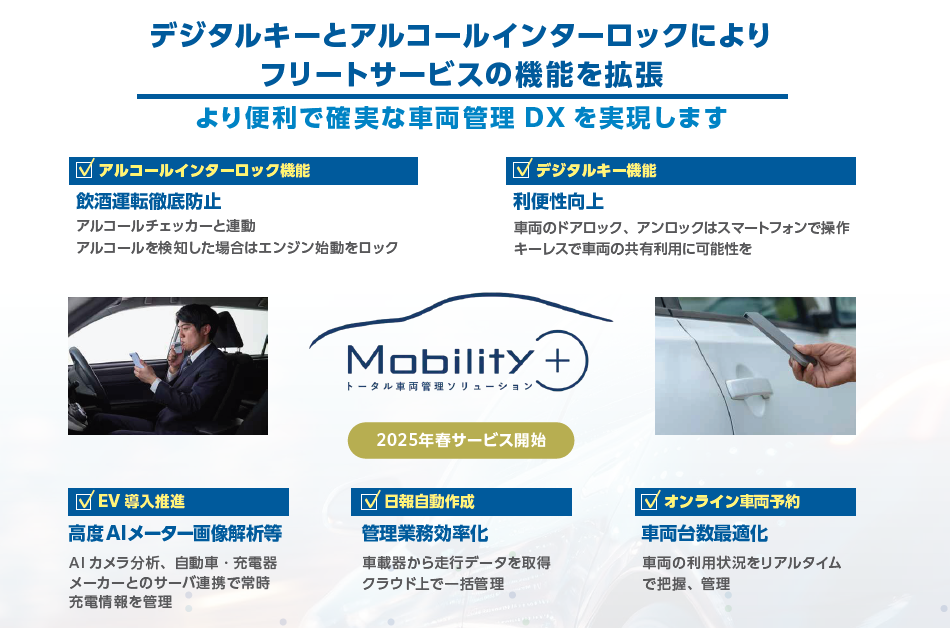 セイコーソリューションズが提供する「Mobility＋」のサービス概要と特徴