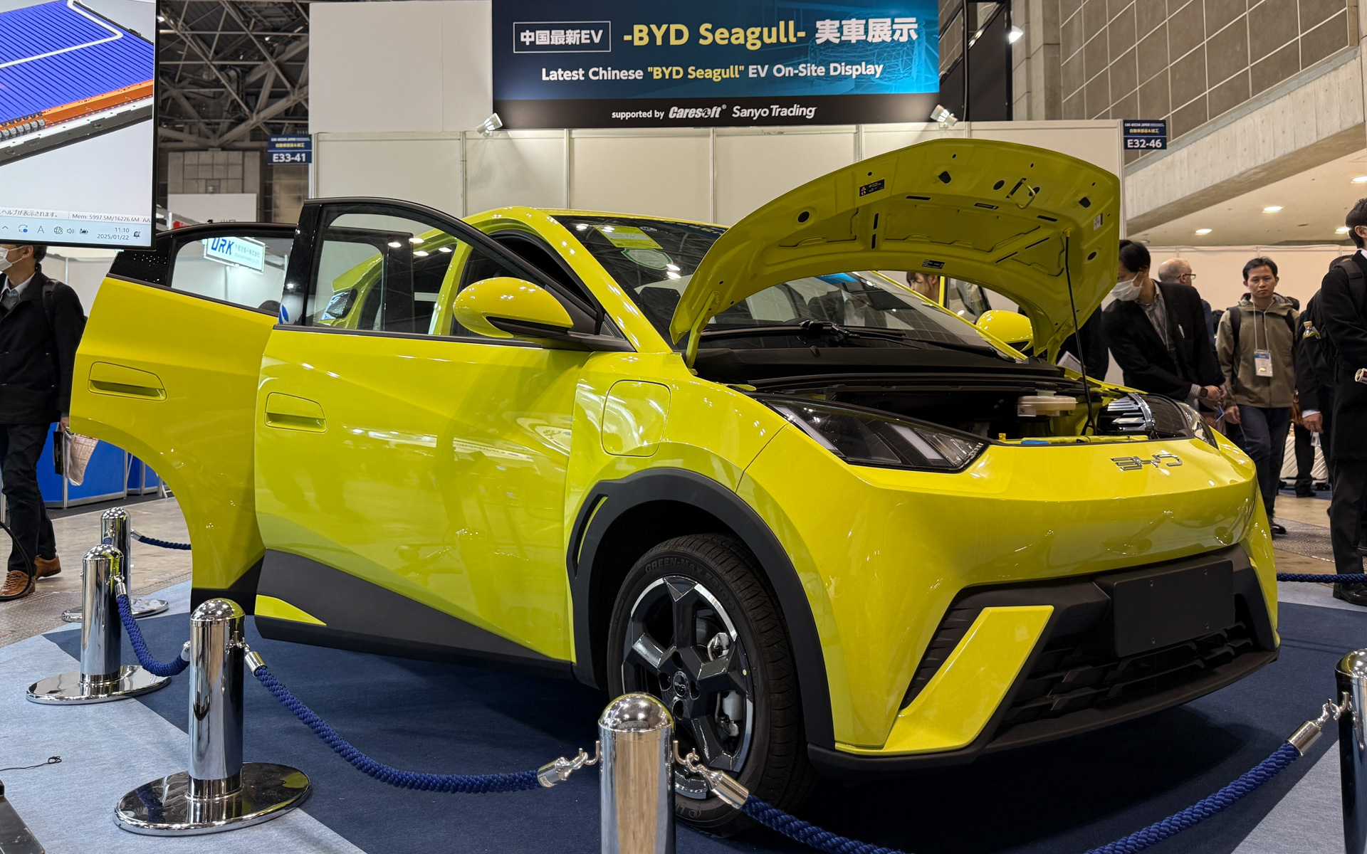 BYDのコンパクトEV「Seagull」