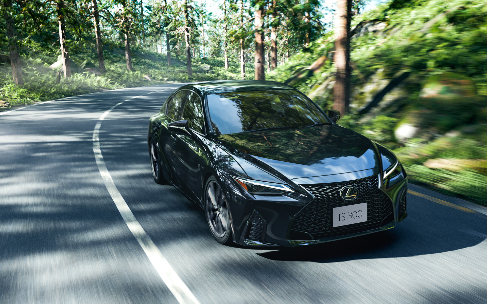 IS300 "F SPORT" グラファイトブラックガラスフレーク