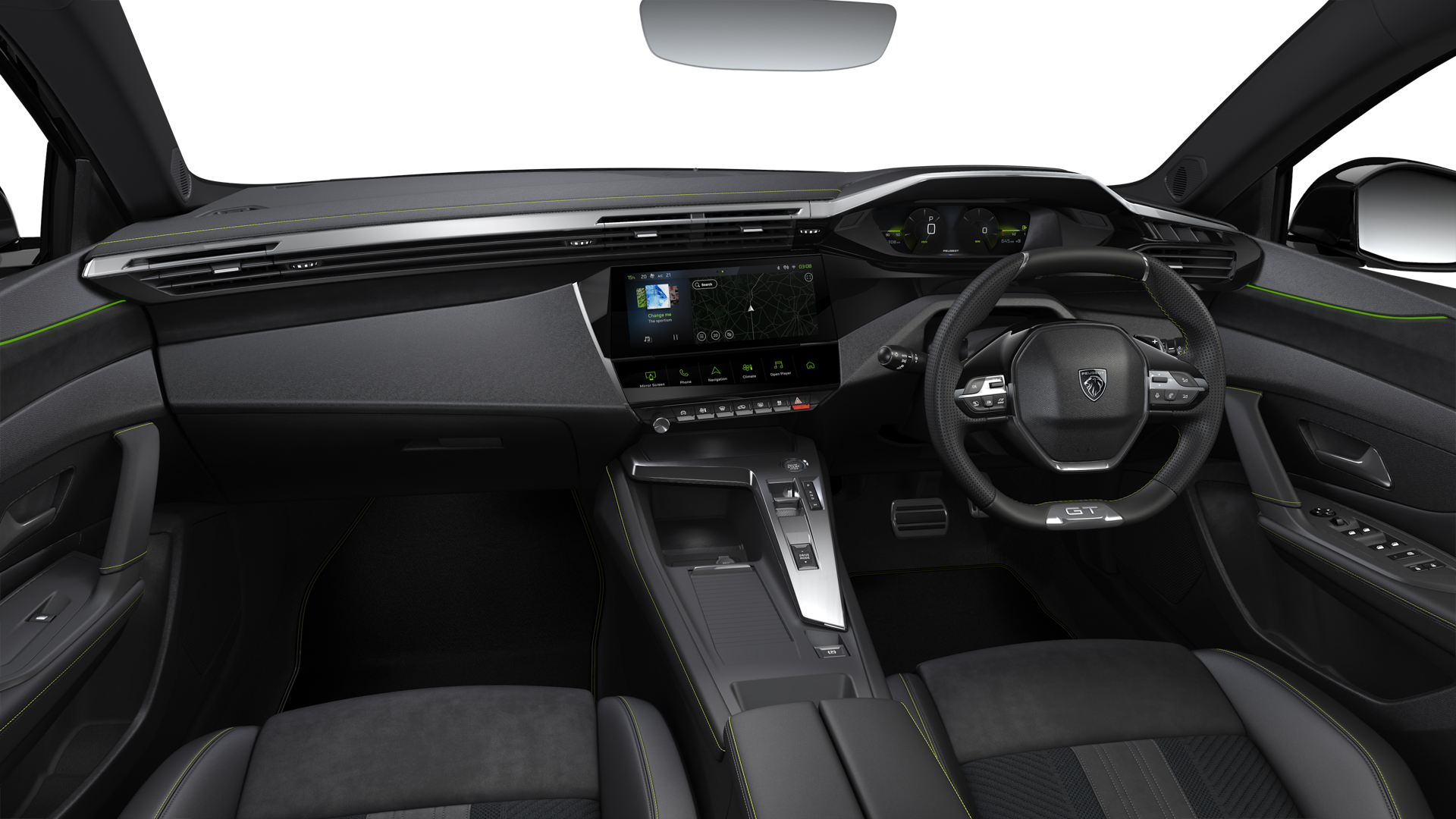 308 Cielo BlueHDiのインテリア