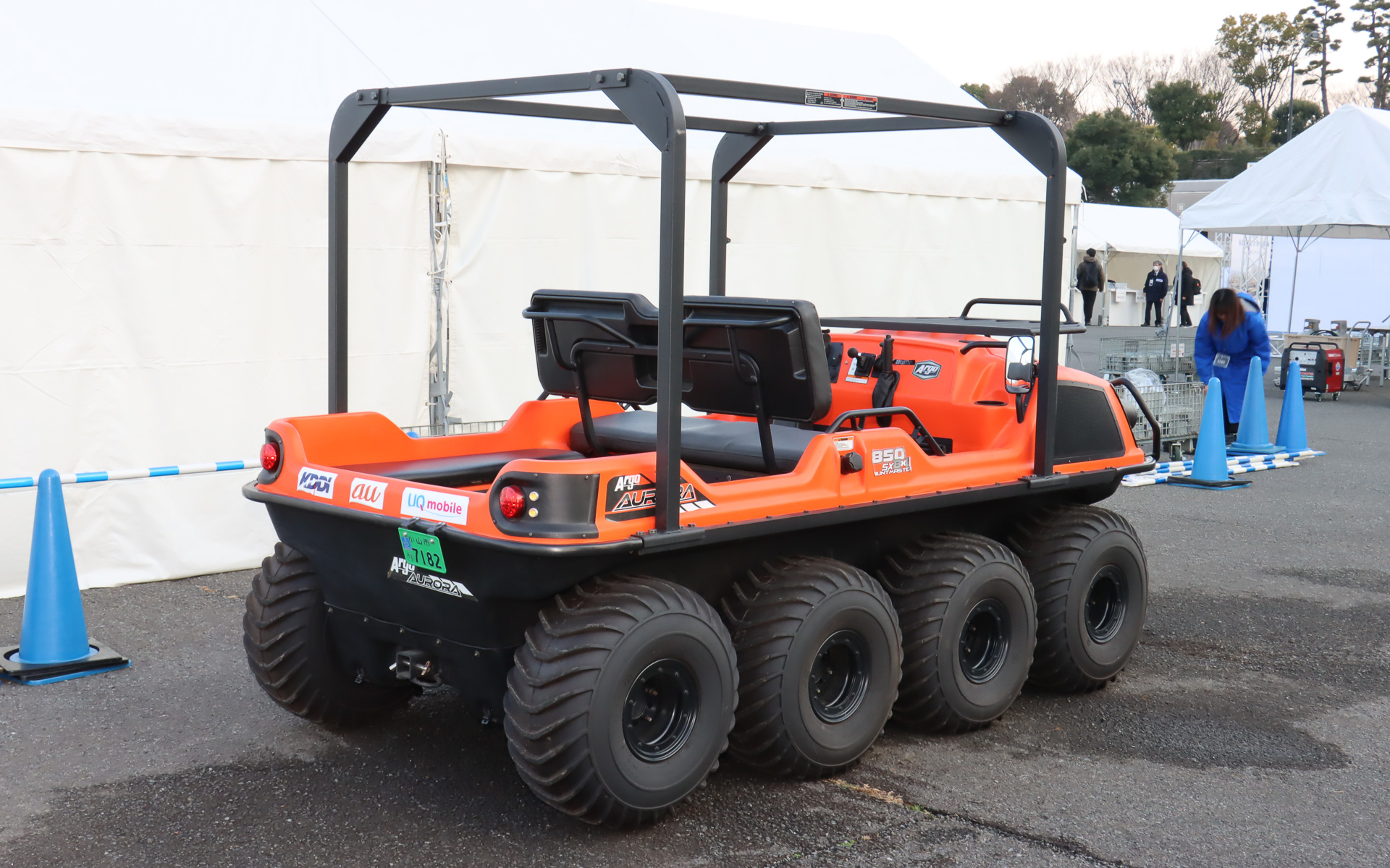 ARGOの水陸両用車「AURORA 850 SX-R」