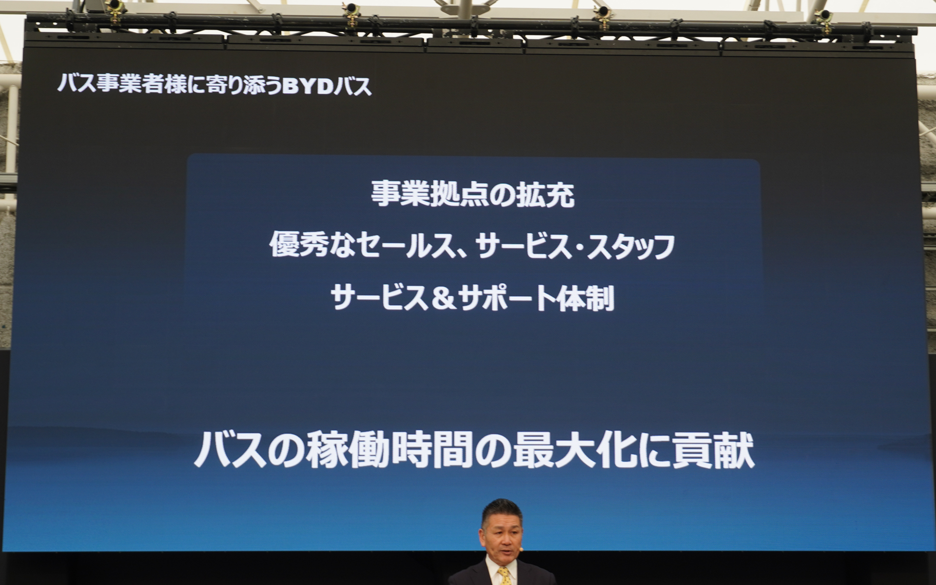 サービスとサポート体制を強化