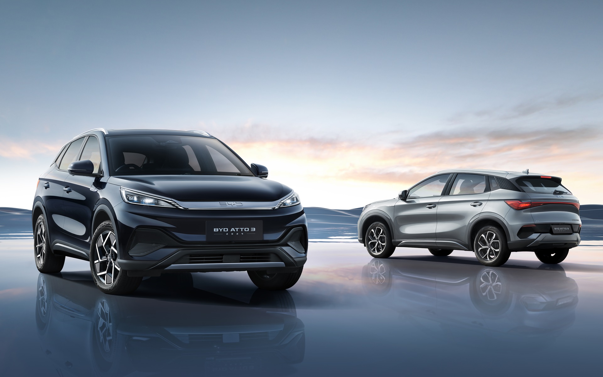 BYDのe-SUVモデル「ATTO 3」。販売価格は450万円～