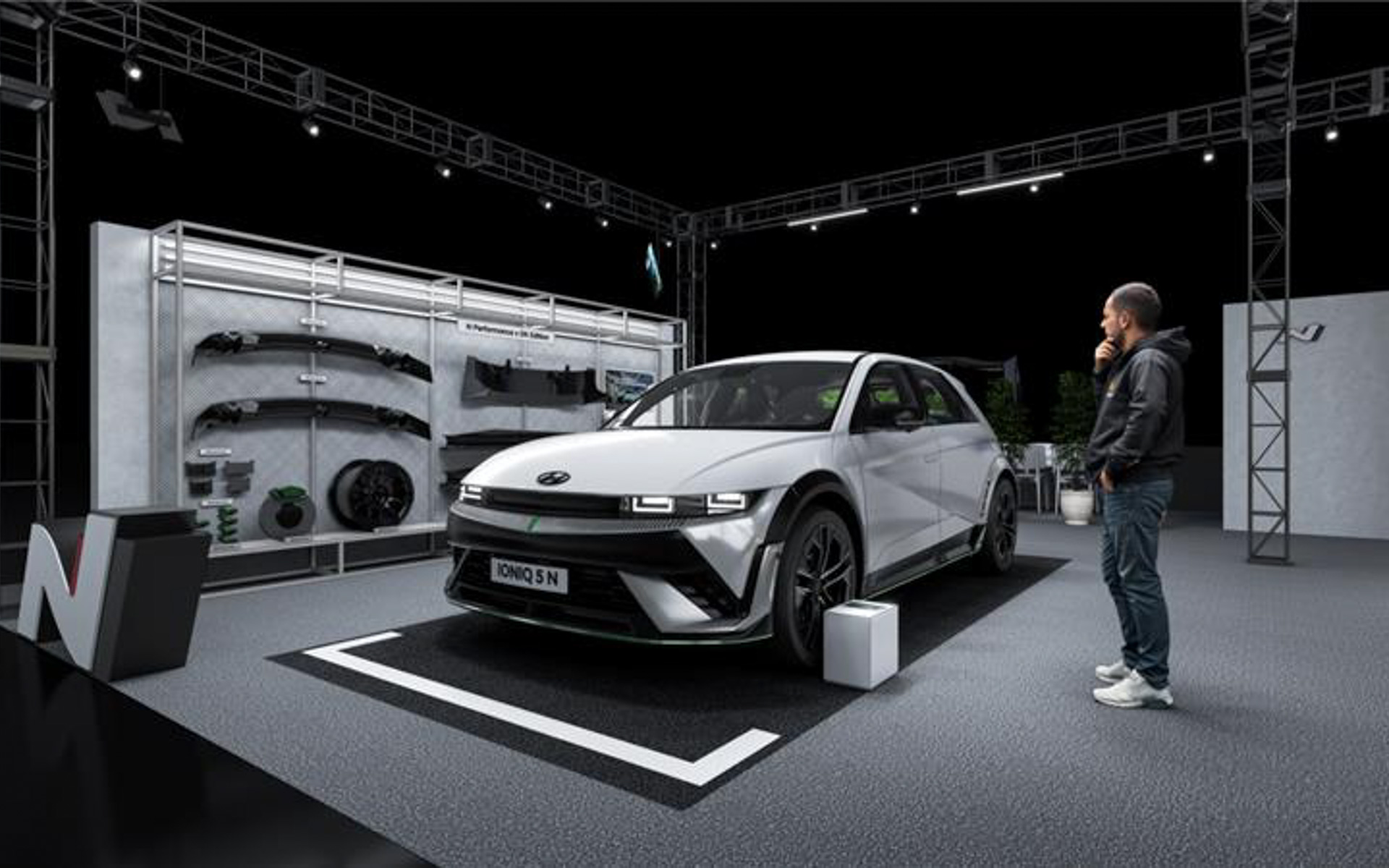 ”ドリフトキング”土屋圭市氏監修の IONIQ 5 N 専用パーツ「DK Edition」