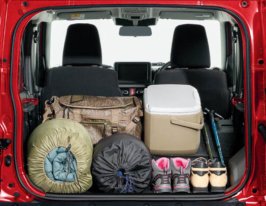 荷室の利用イメージ