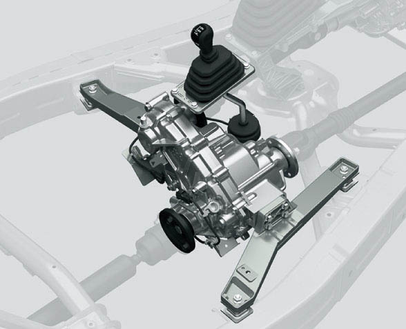 機械式副変速機