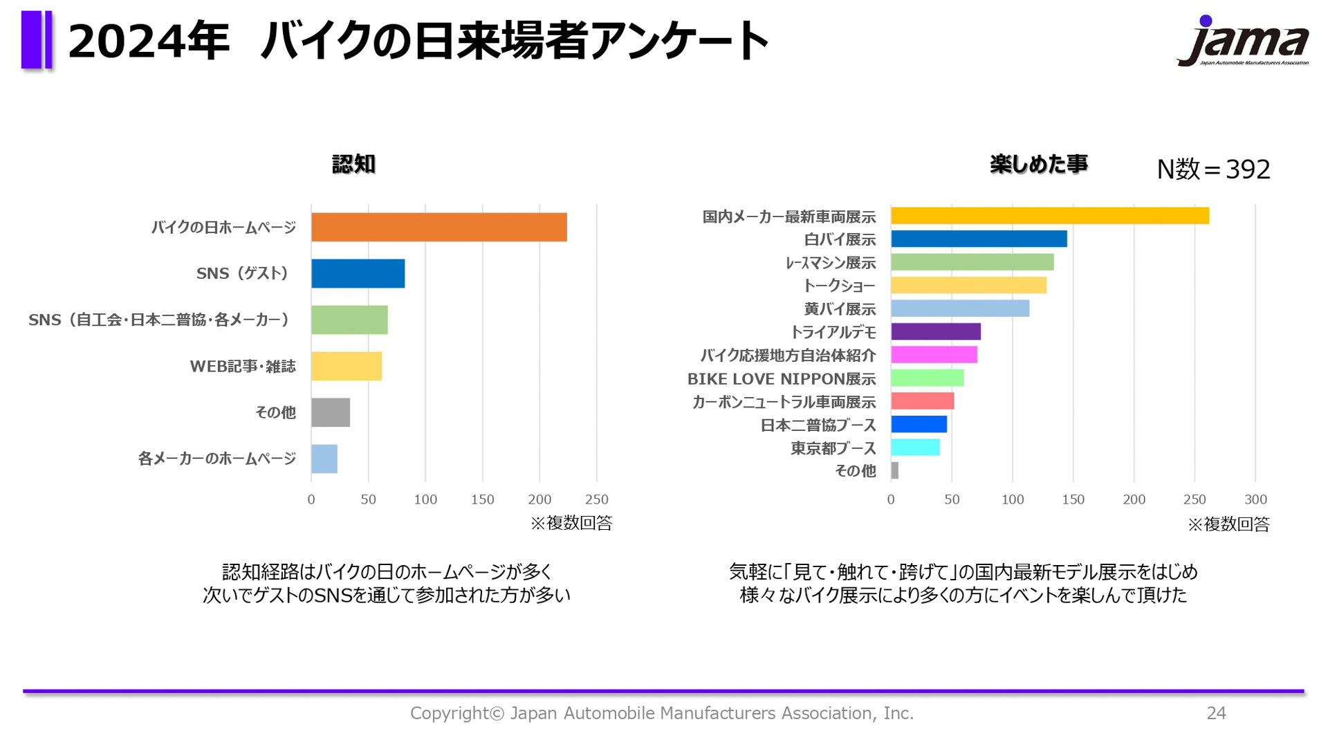 2024年の活動報告