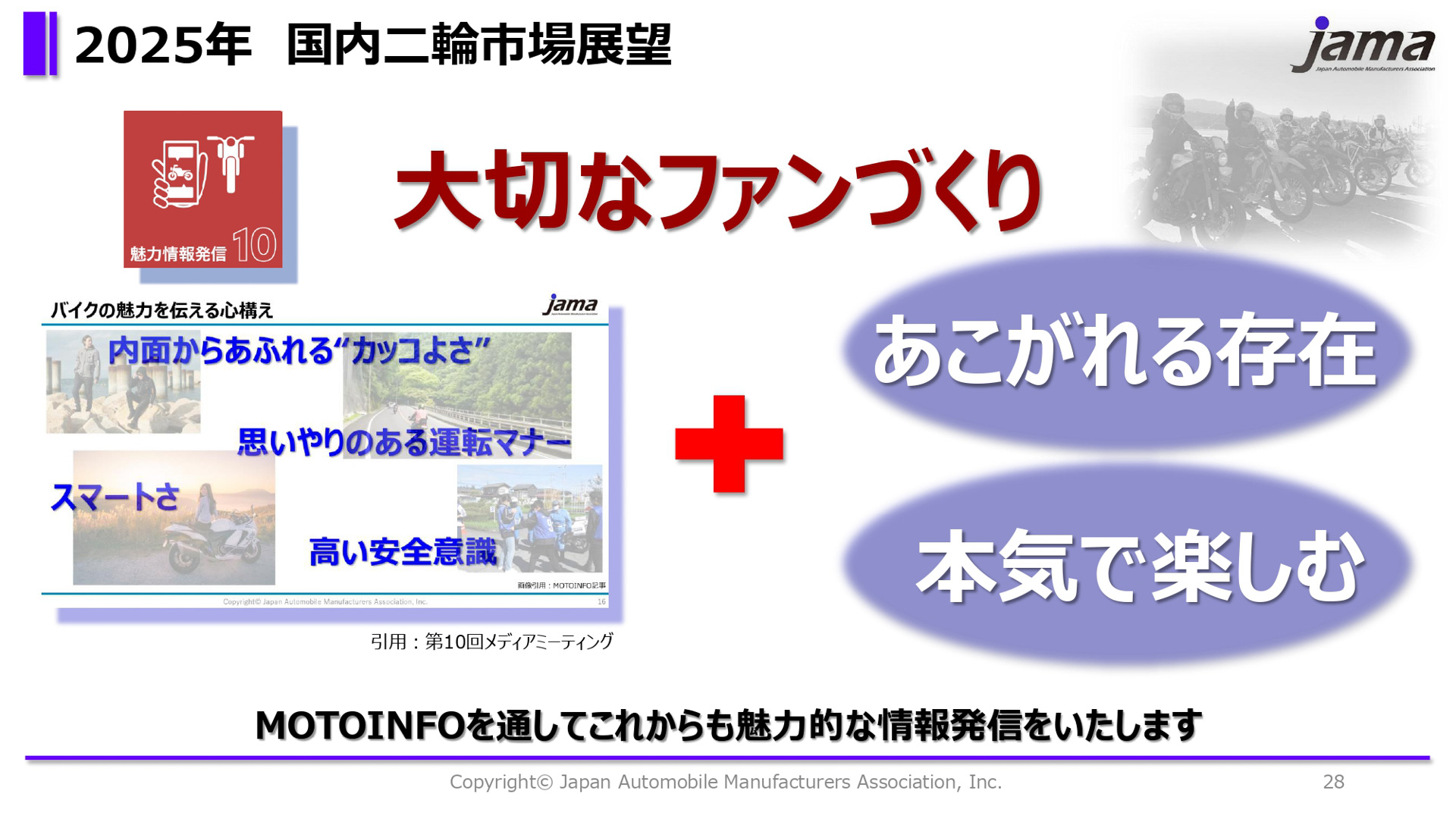 2025年もファンづくりへの取り組みを推進する