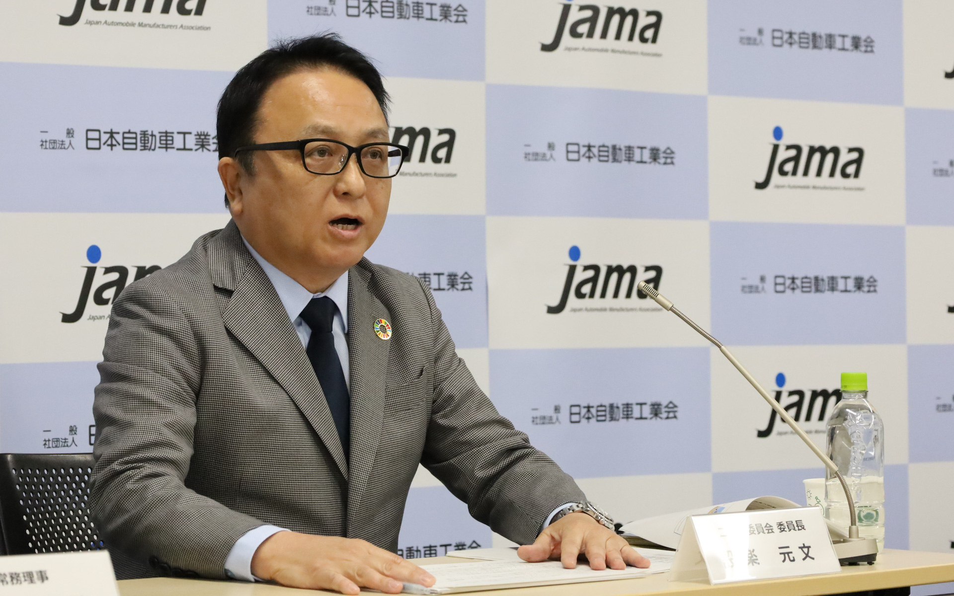 日本自動車工業会の二輪車委員会委員長に就任したヤマハ発動機 代表取締役 副社長執行役員の設楽元文氏