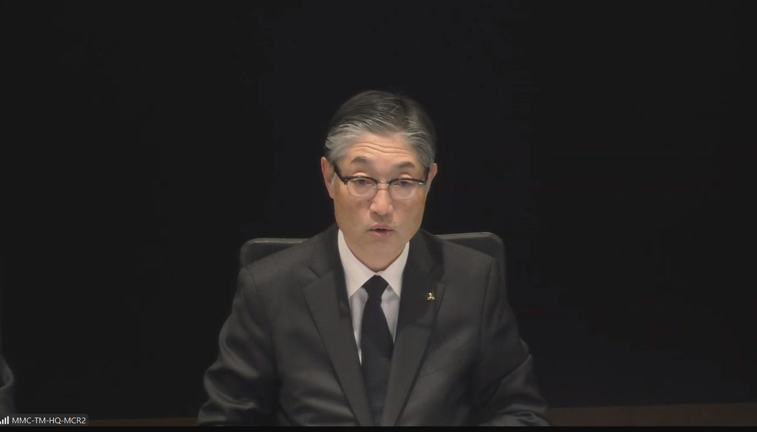 三菱自動車工業株式会社 代表執行役副社長（CFO）松岡健太郎氏