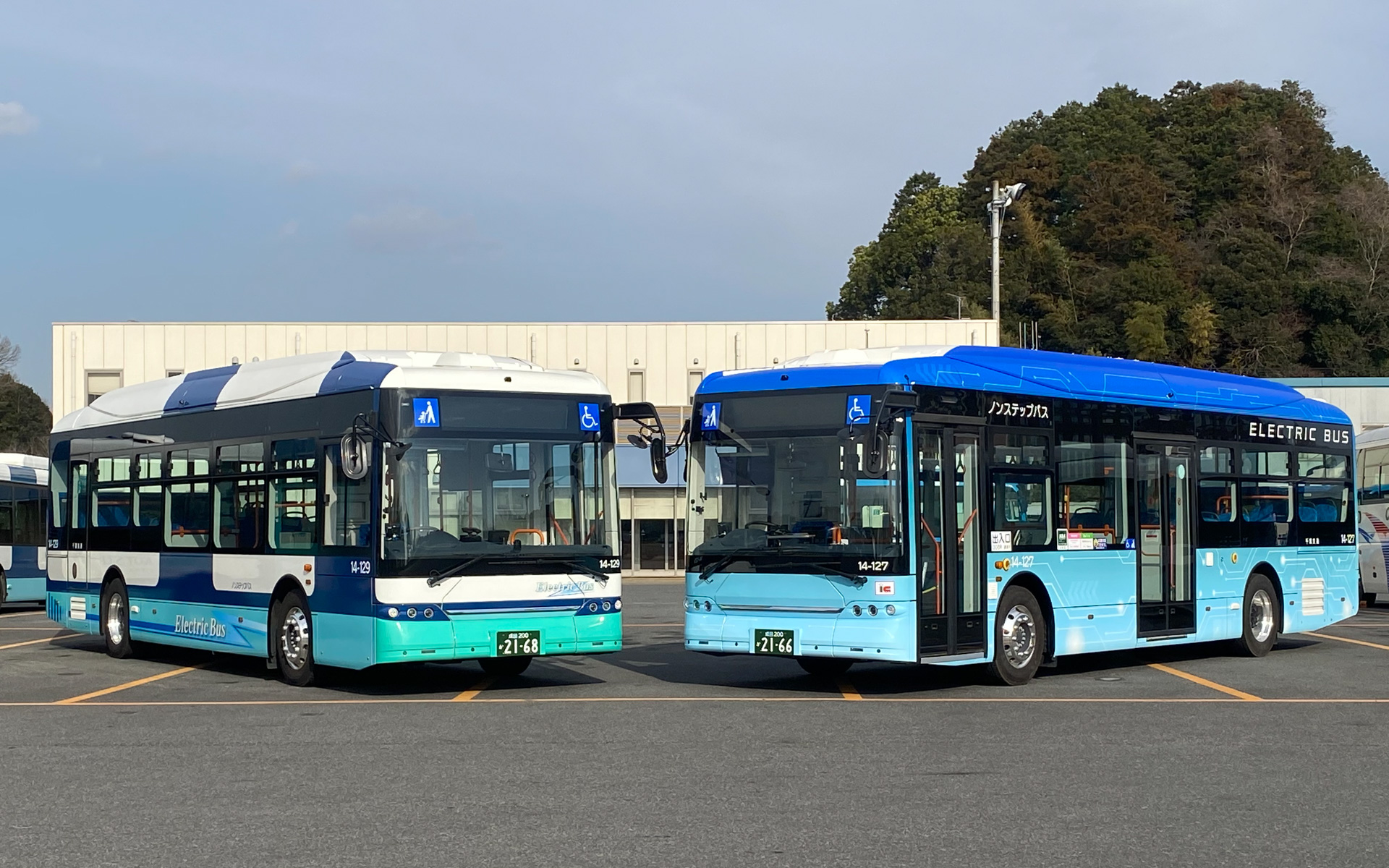 千葉交通・成田営業所管内の路線で運行を開始するBYD大型EVバス「K8 2.0」