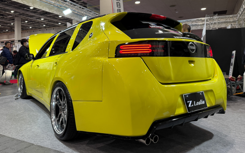 日産京都自動車大学校の学生がカスタマイズカー「NEO SKYLINE」「Z