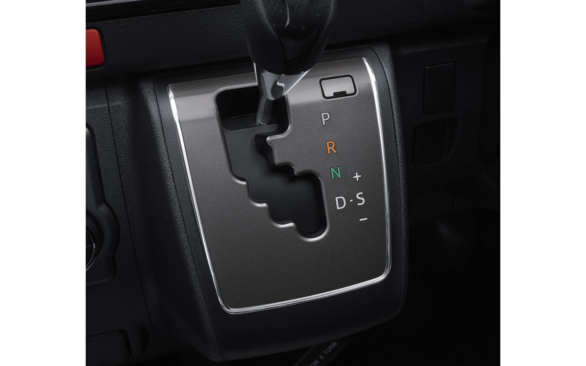 シフトベゼル（ダークシルバー加飾）