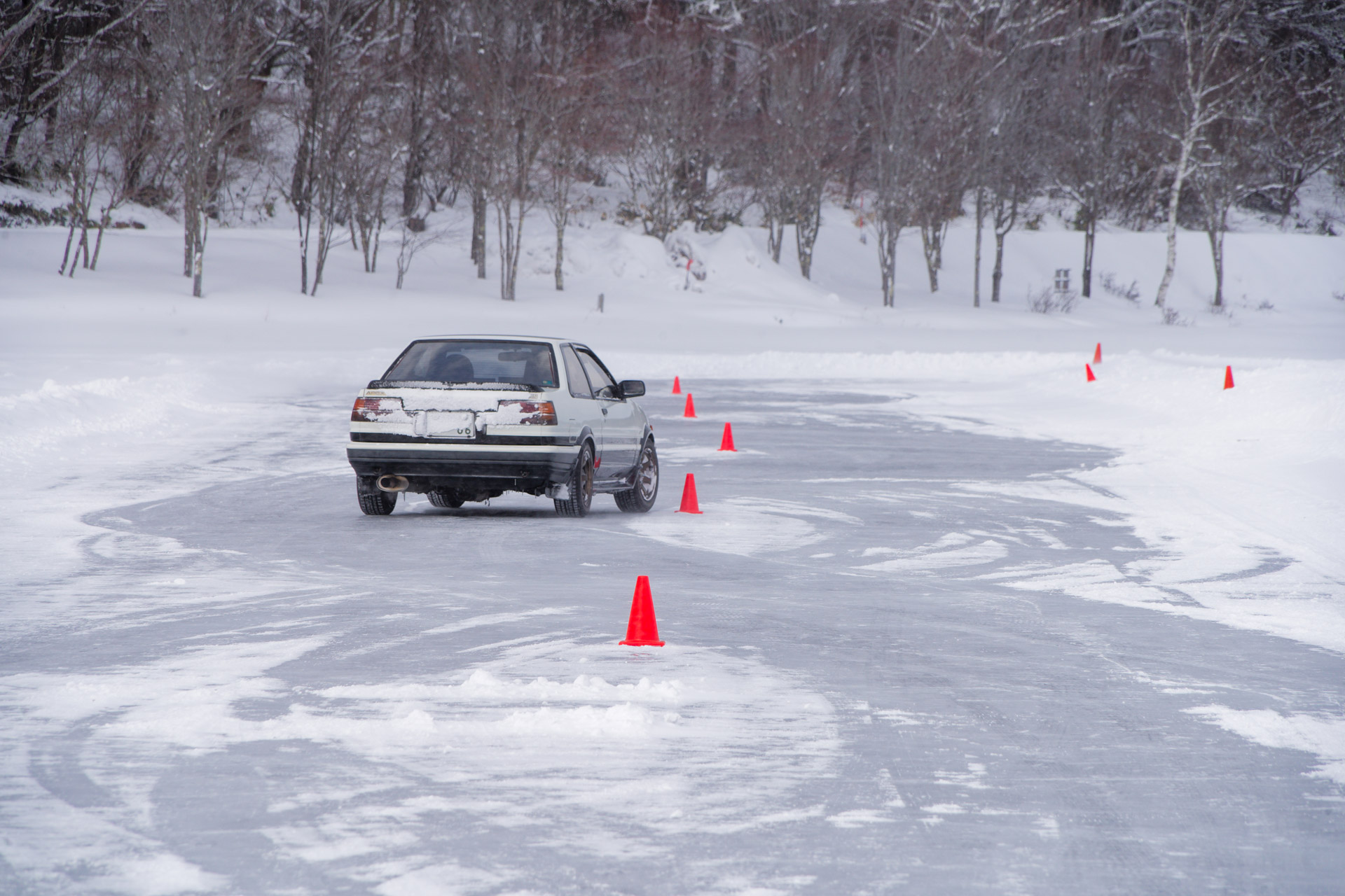 ブレーキング＆スラロームエリア