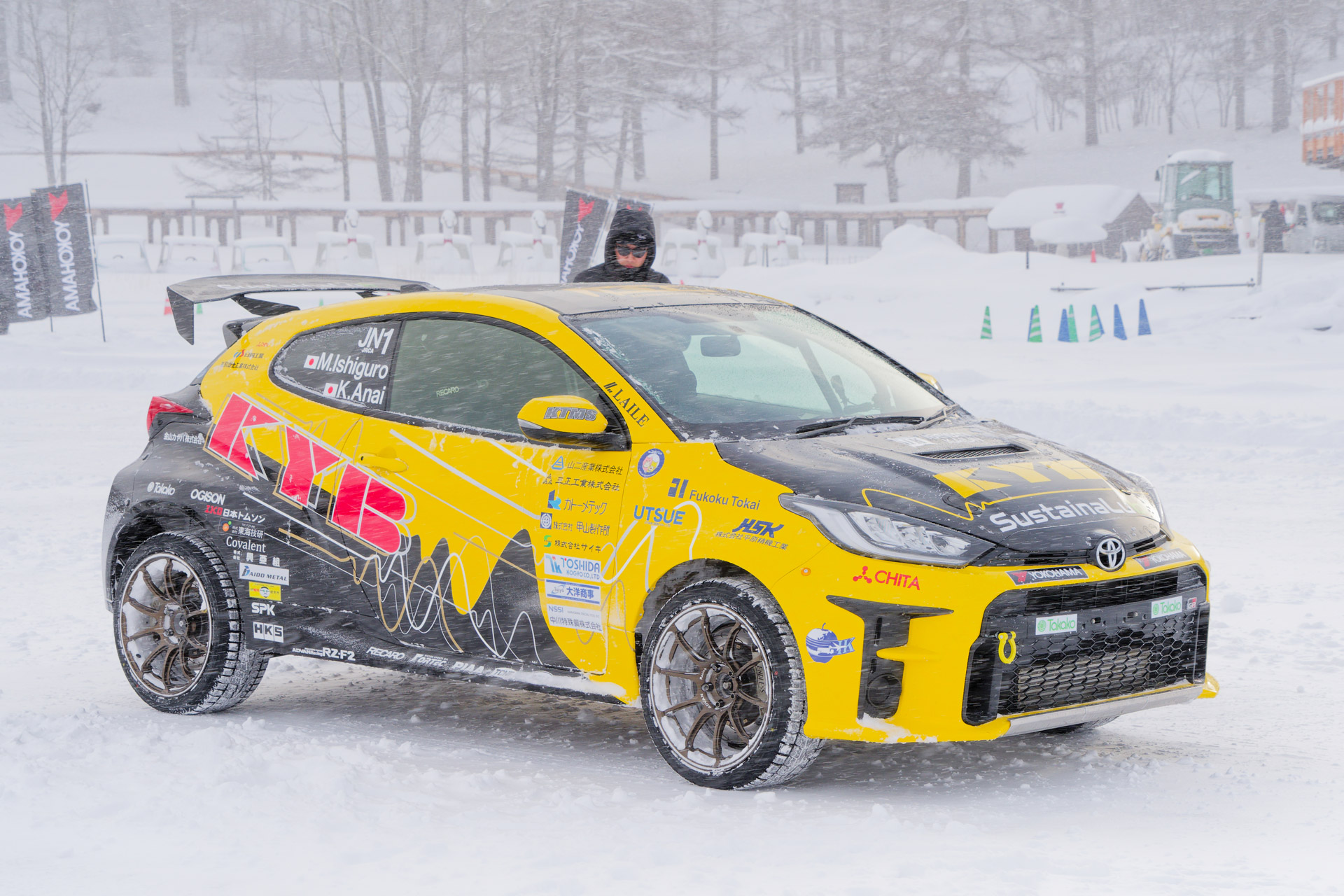 KAYABA RALLY TEAMの全日本ラリー参戦車両