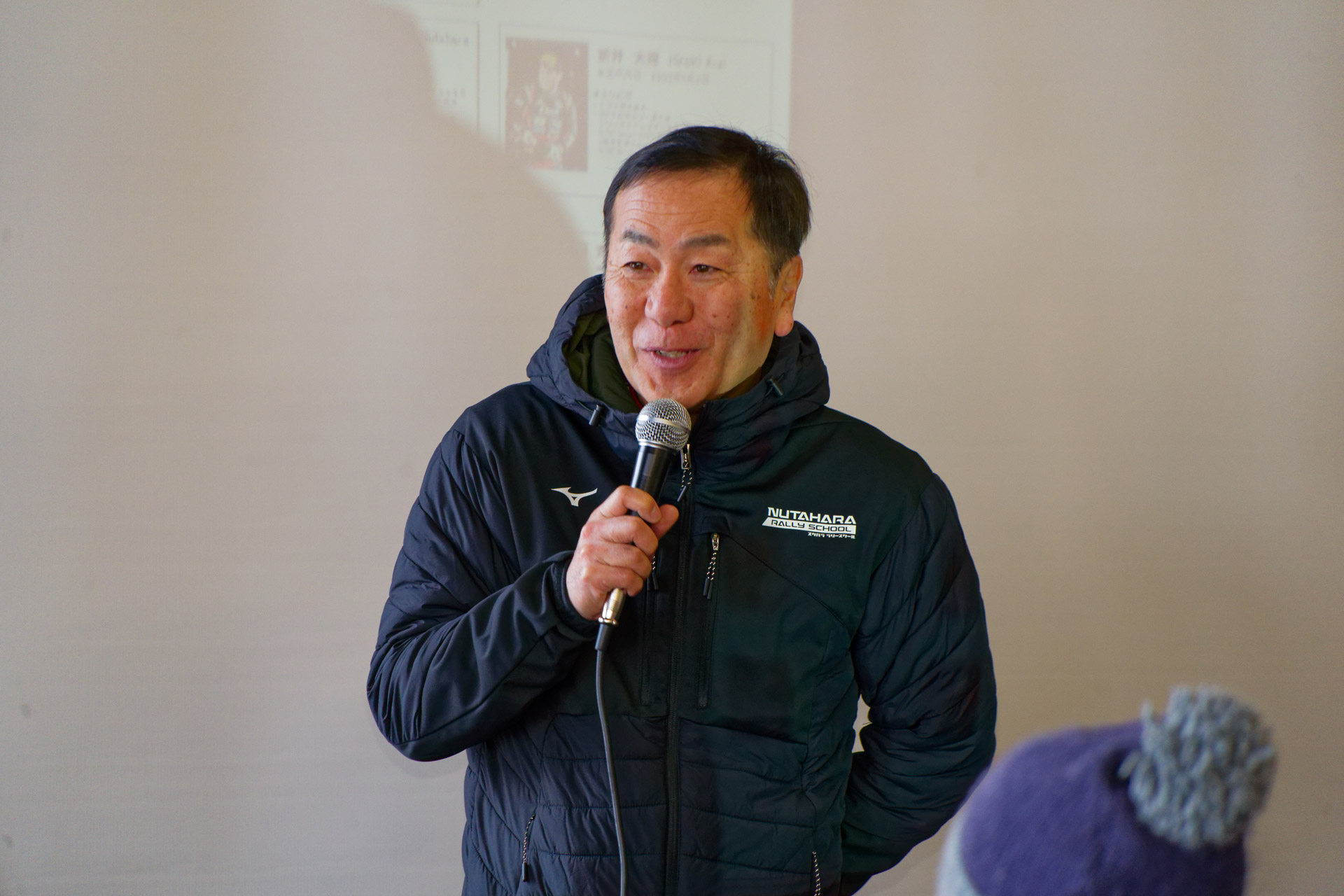 ラリードライバーの奴田原文雄氏