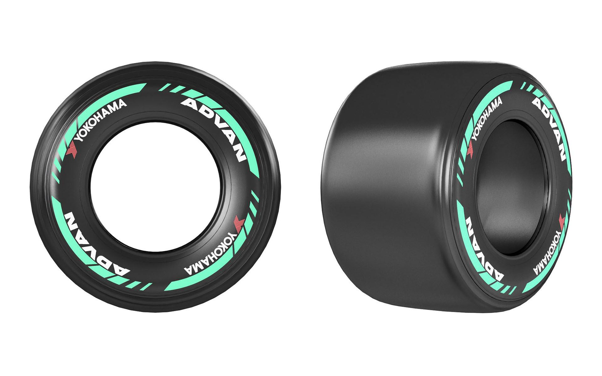 再生可能原料・リサイクル原料を使用したドライ用の「ADVAN」レーシングタイヤ