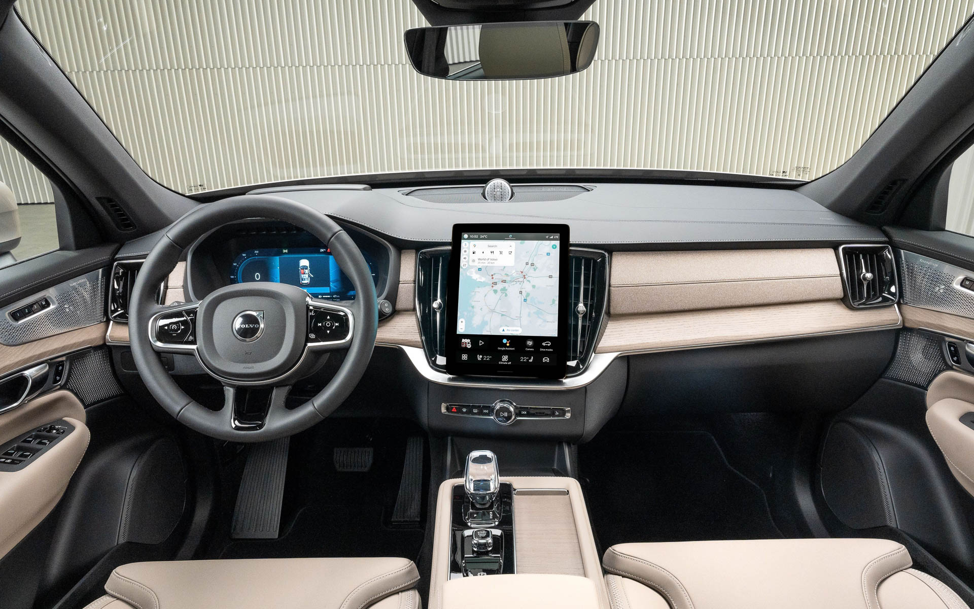 新型XC90のインテリア