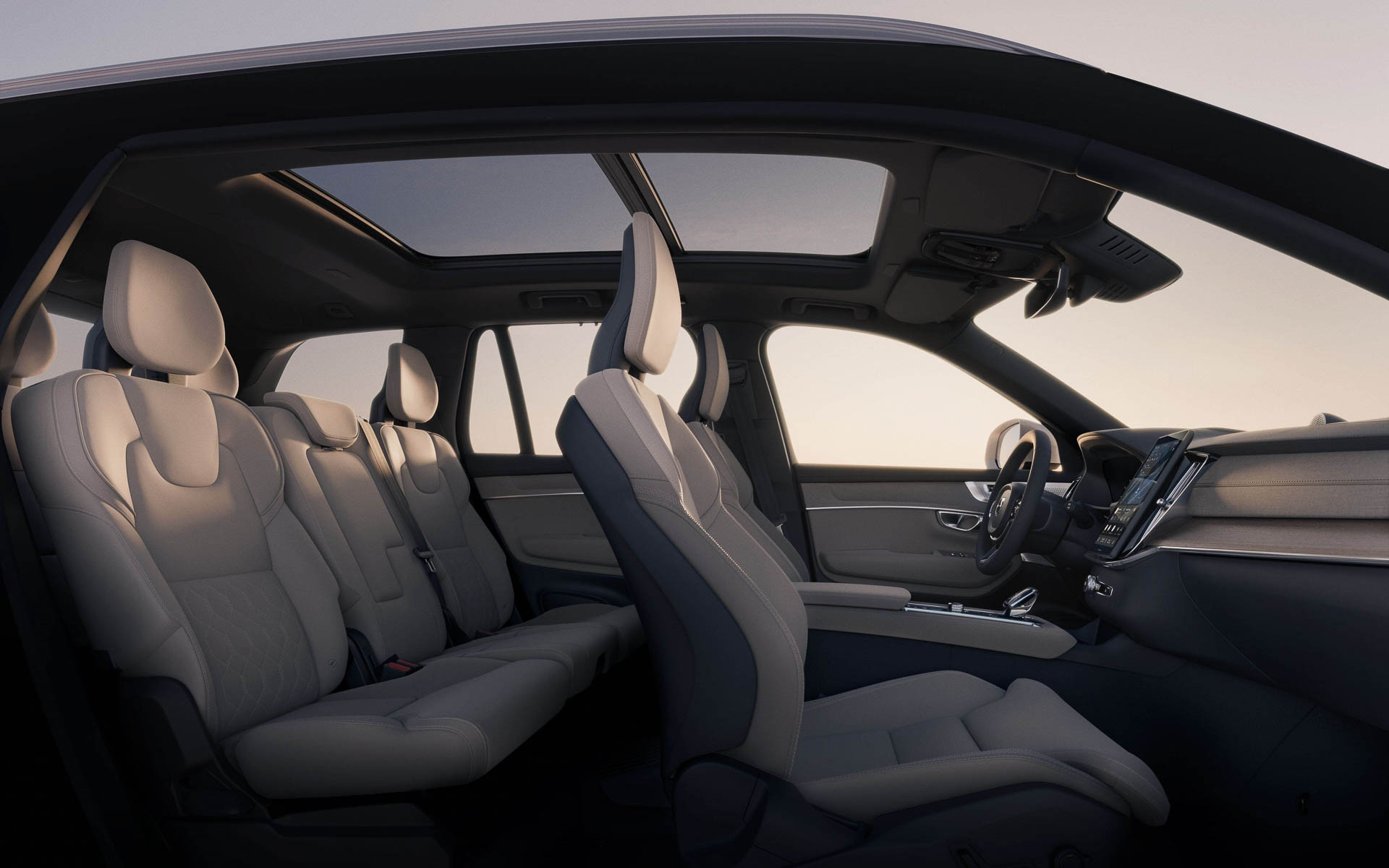 新型XC90のインテリアイメージ