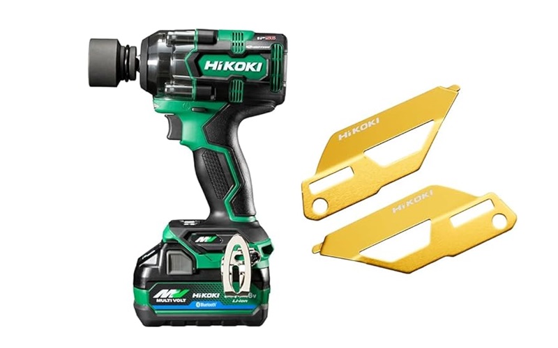 スマホで回転数の調整やLEDライトの操作ができるHiKOKIの「電動インパクト」がタイムセール中だ