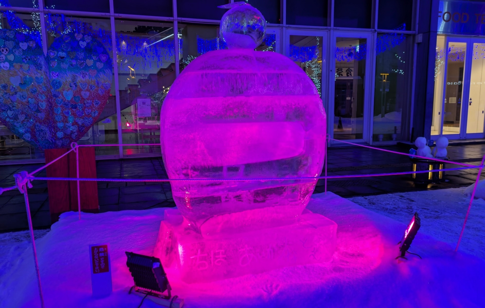 22時くらいに散歩で外に出たのですが、めちゃくちゃ寒かったです