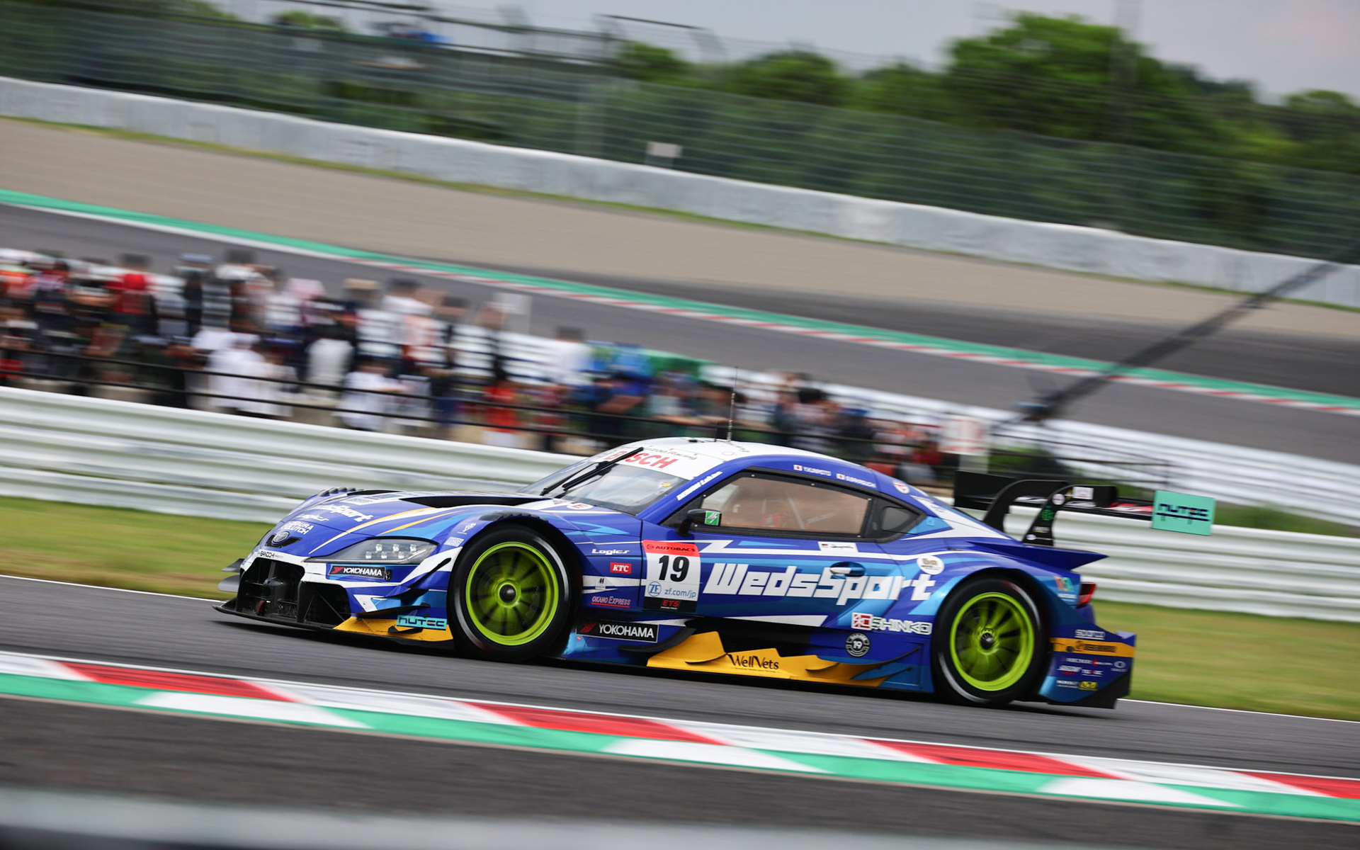 SUPER GT GT500クラス TGR TEAM WedsSport BANDOH「WedsSport ADVAN GR Supra」（画像は2024年のもの）