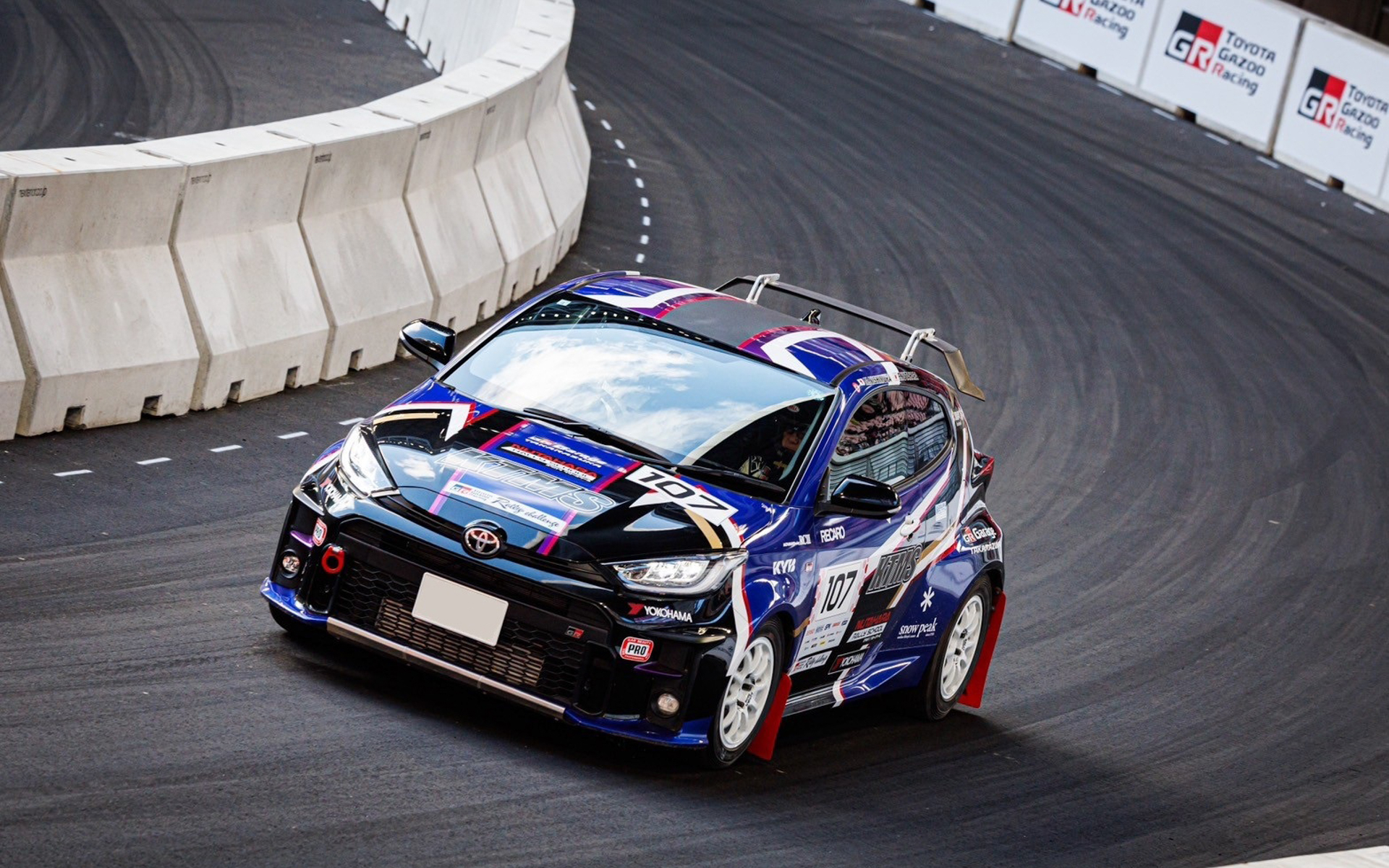 TOYOTA GAZOO Racing Rally Challenge 西村公秀選手/奴田原文雄選手「KTMS GRヤリス」（画像は2024年のもの）