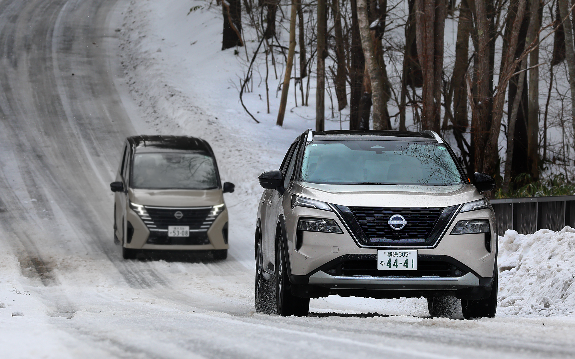 e-4ORCEモデルとしては「エクストレイル」「アリアNISMO」にも試乗