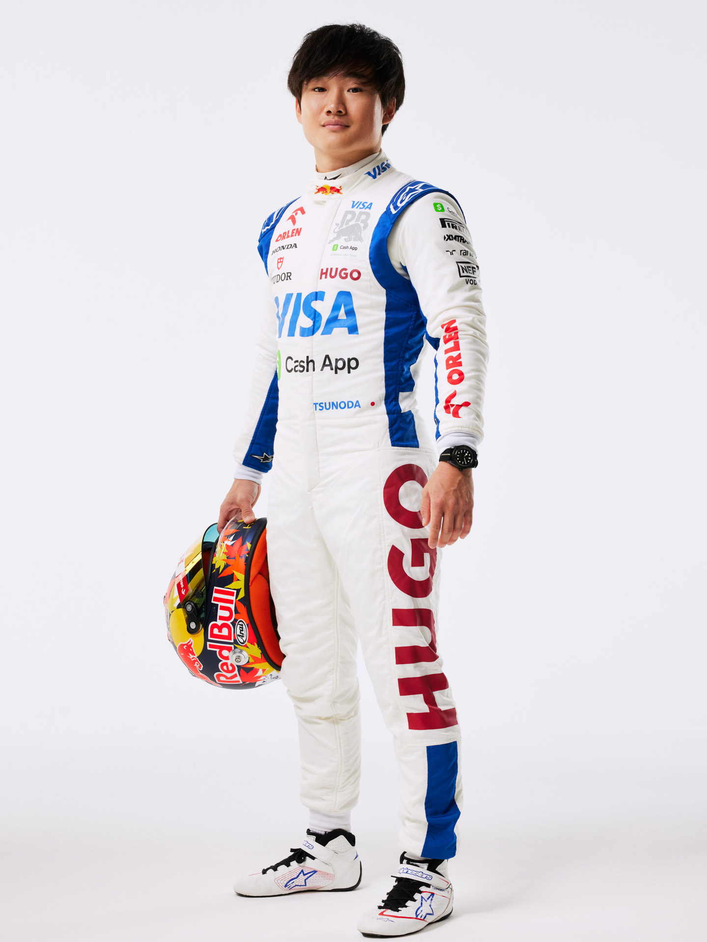 角田裕毅選手（Will Cornelius／Red Bull Content Pool）