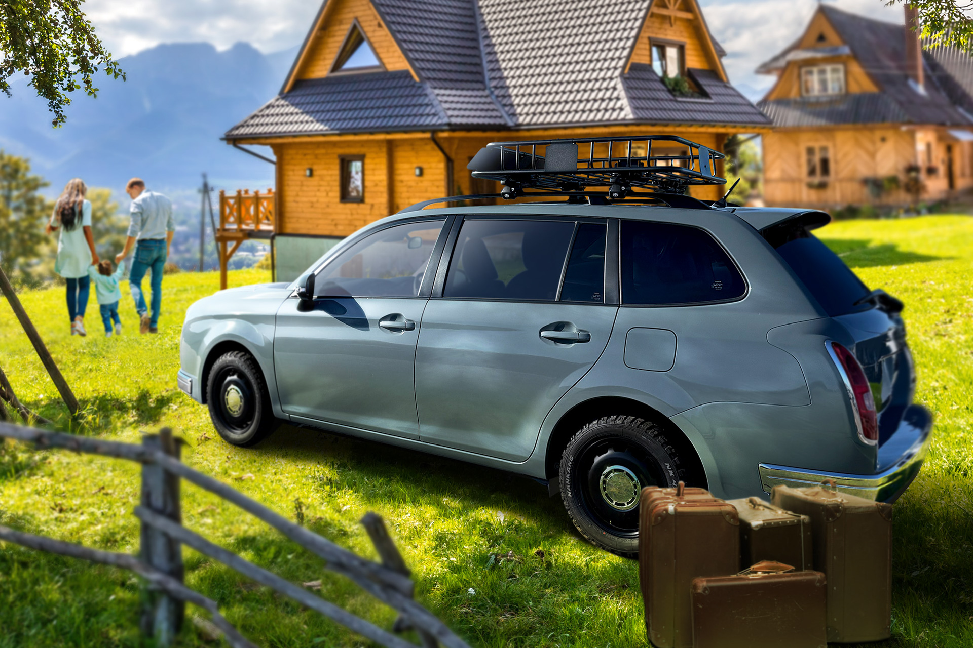 アクティブなシーンにも似合うリューギ ワゴンアドベンチャー